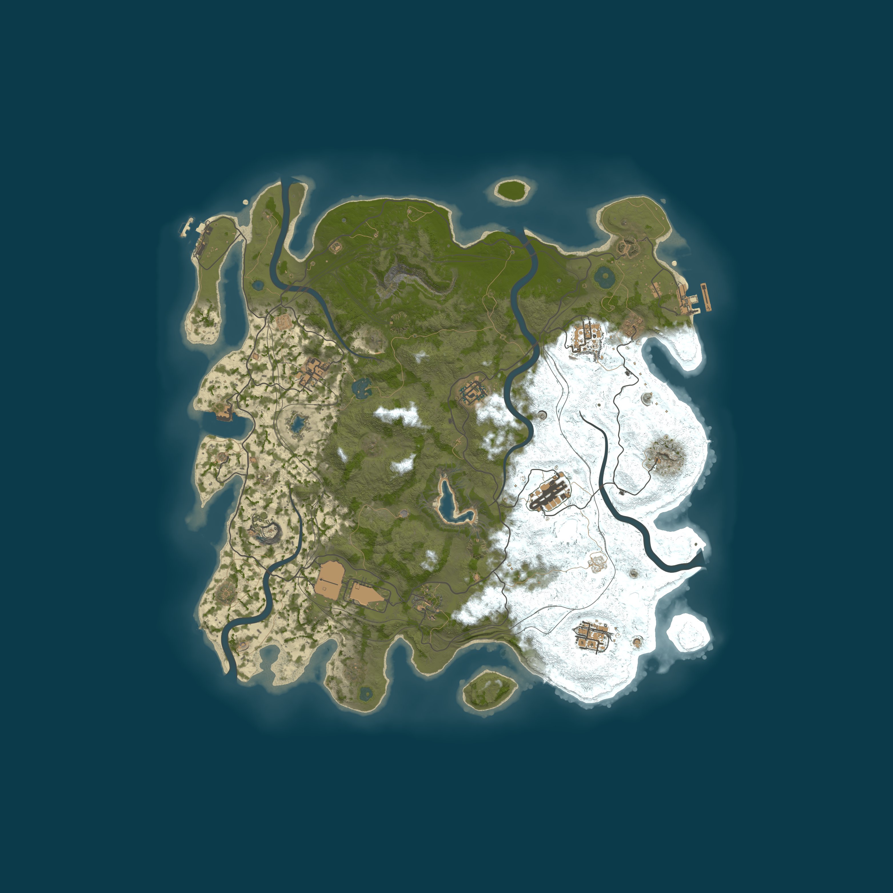 Карта сервера