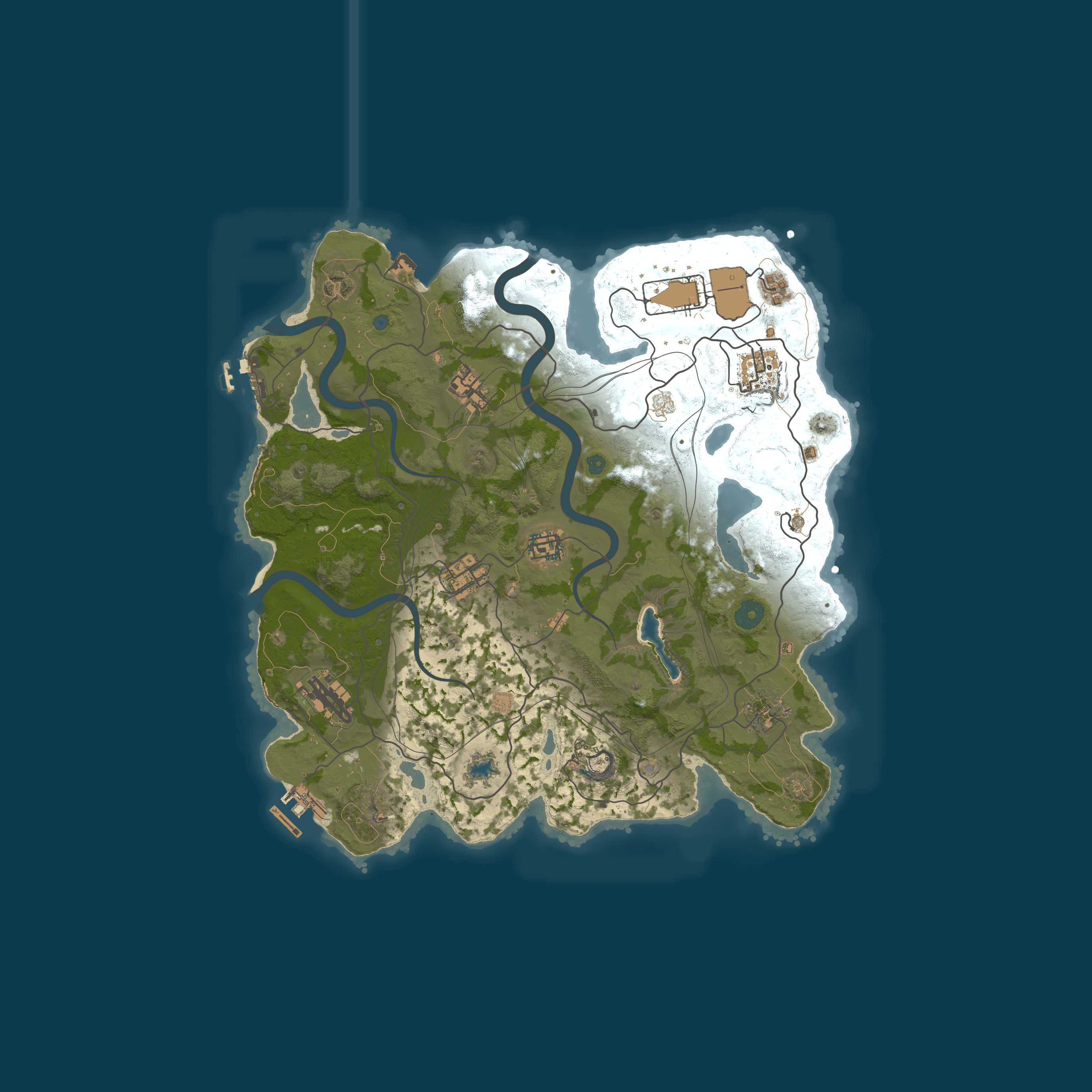 Карта сервера