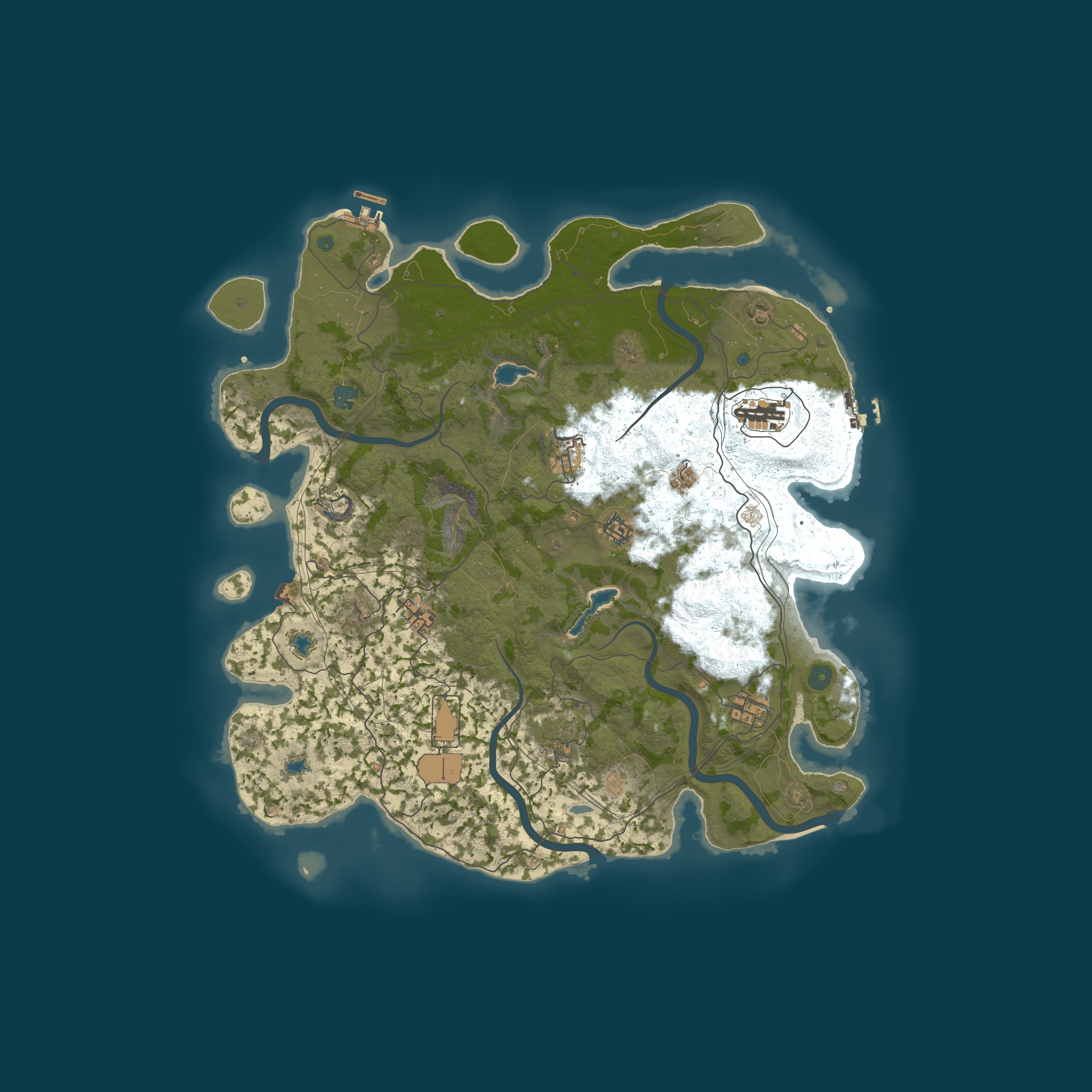 Map for General Confusion Build and Chill PvE 2X