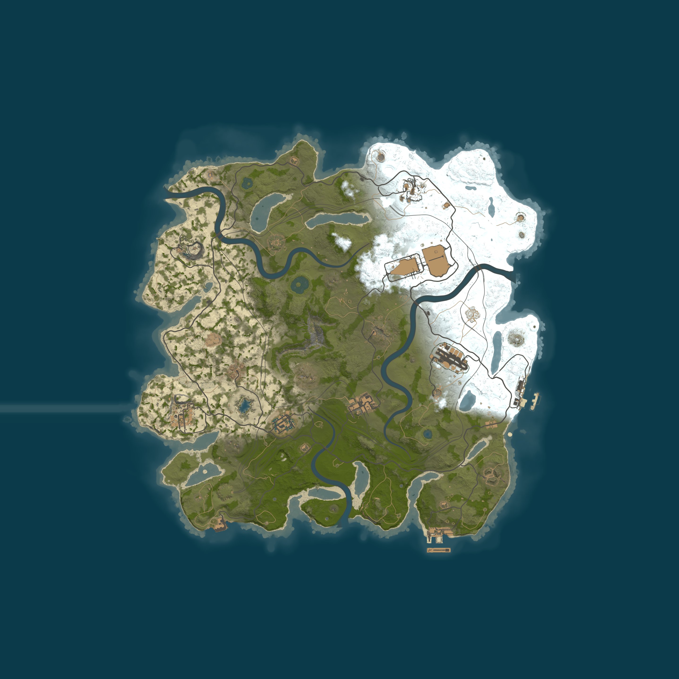 Карта сервера