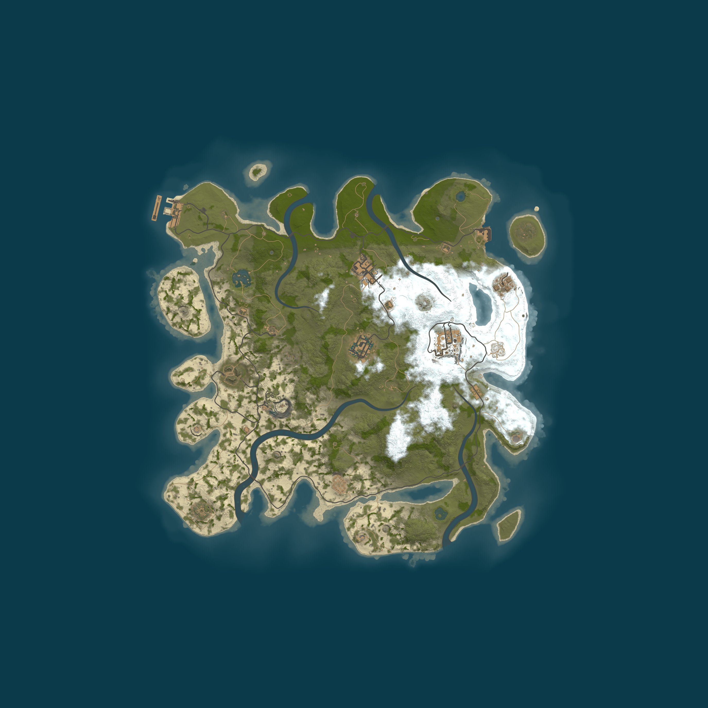 Map for BadRust X50| PVP| NoLimit| Топовые плагины