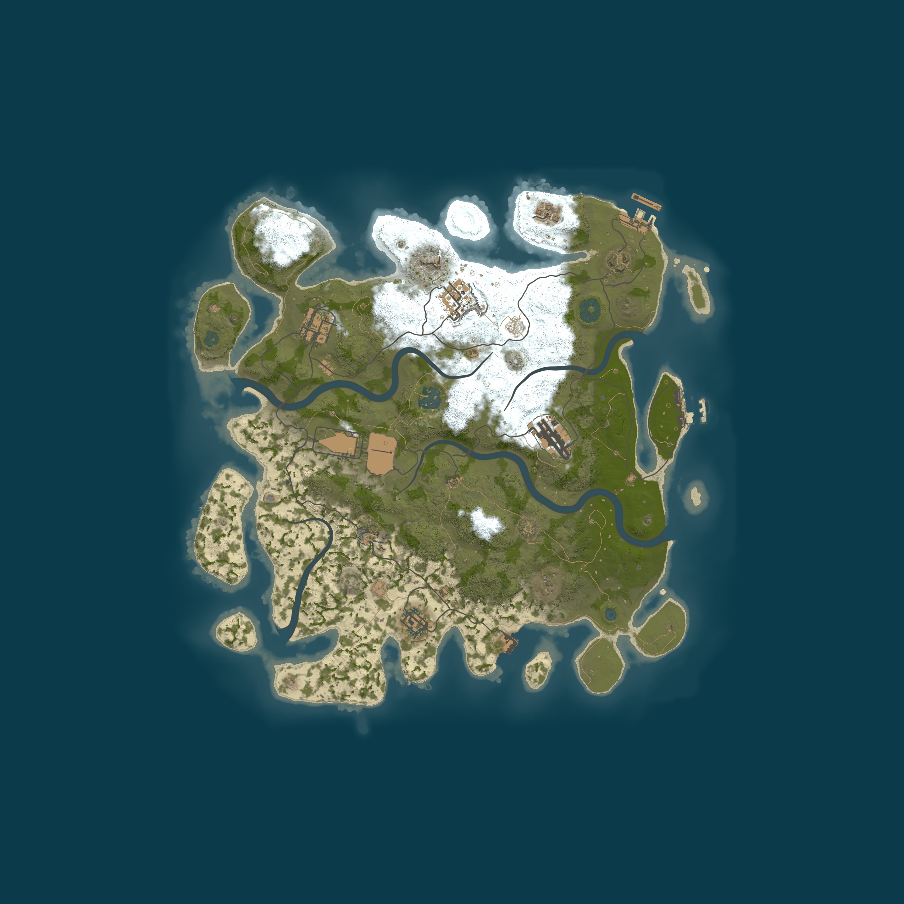 Карта сервера