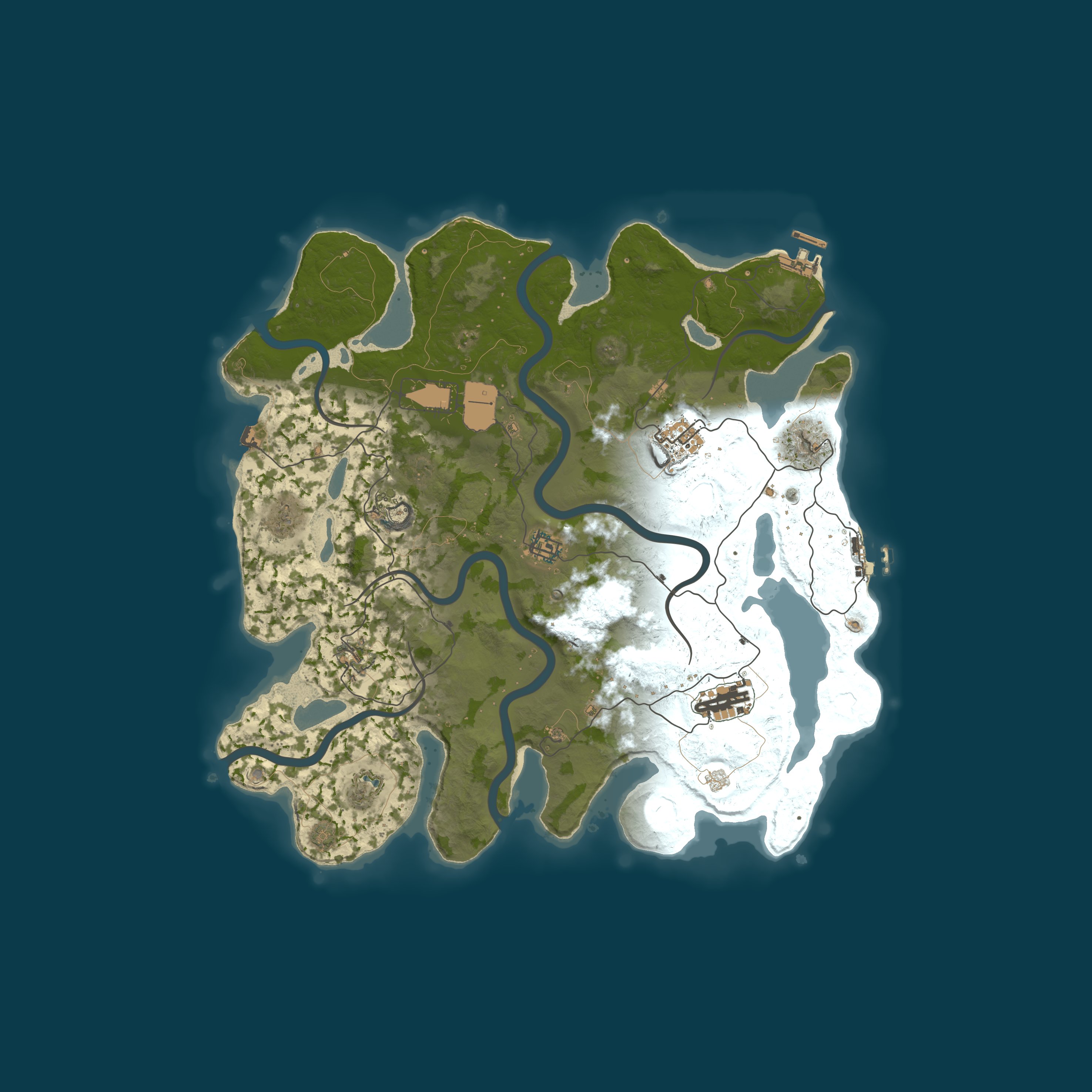 Карта сервера