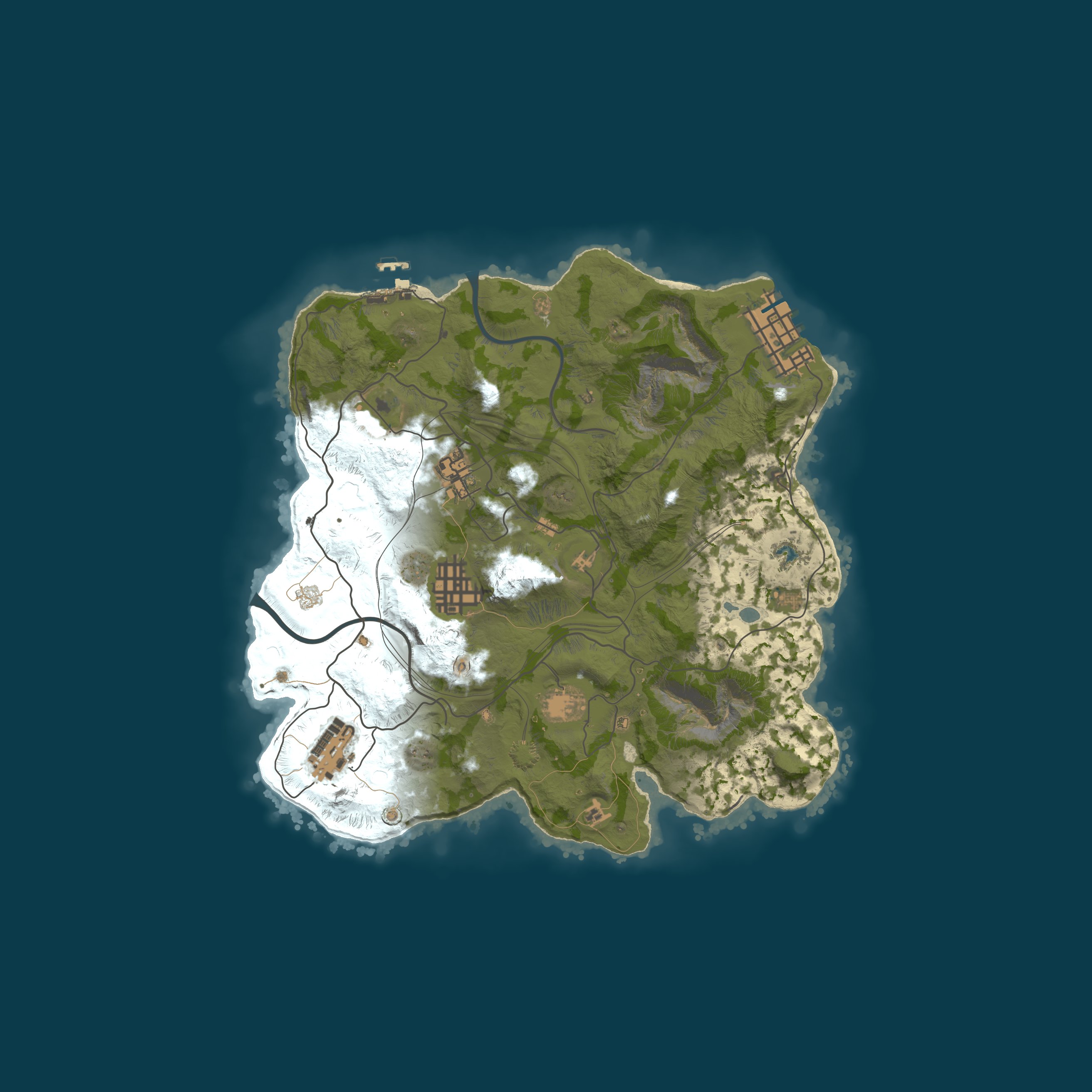 Custom Mods / FPS+ / 4 Max, size 3250, seed 1