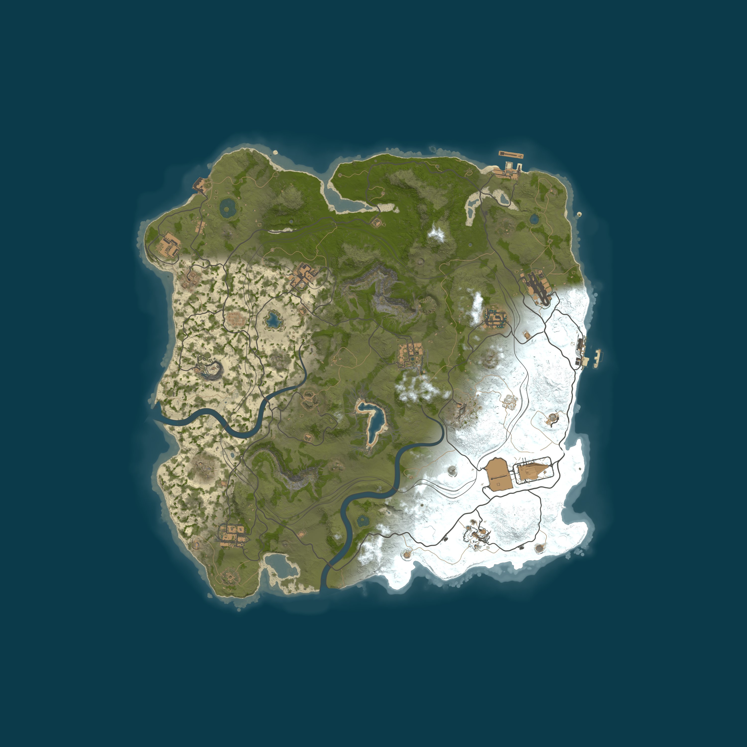 Rustafied Custom Map map