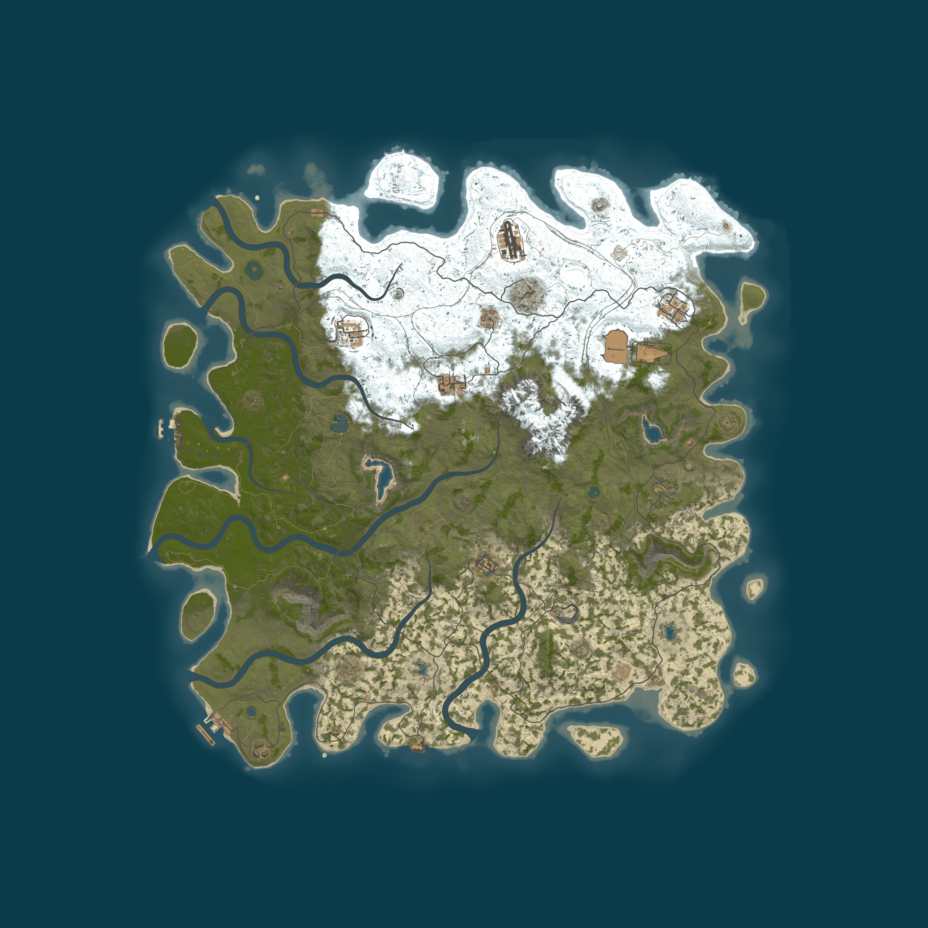 Map for Rust-a-Lot No Decay Mini Spawn