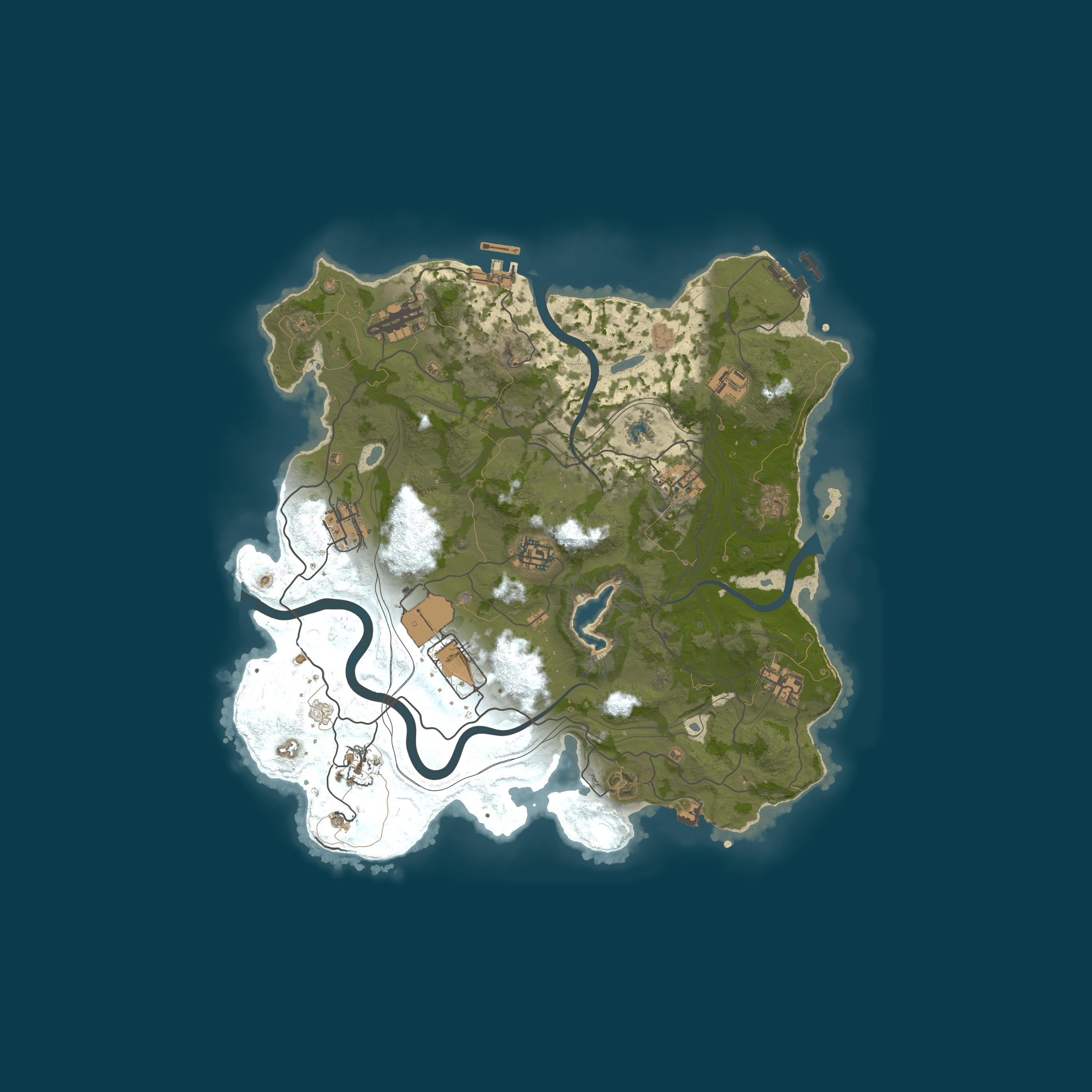 Rust map 3500/1337