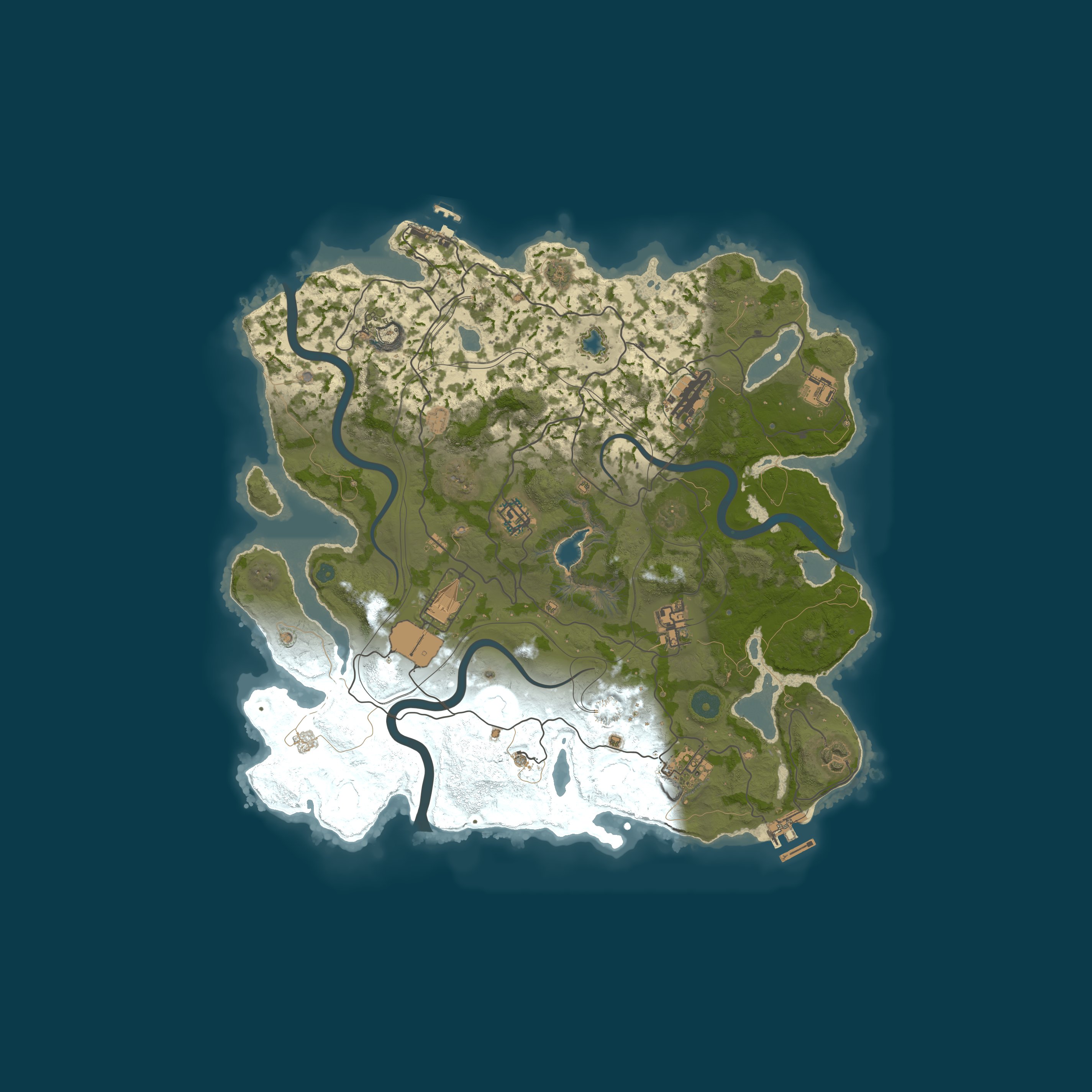 Rust map 3700/1337