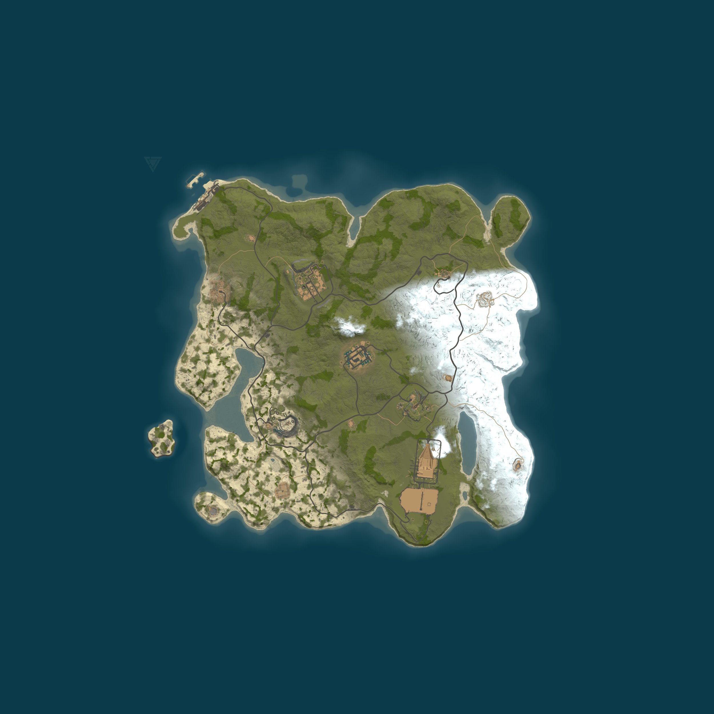 Map for KRISTALIX RUST - X50 | NOLIMIT | 12.05