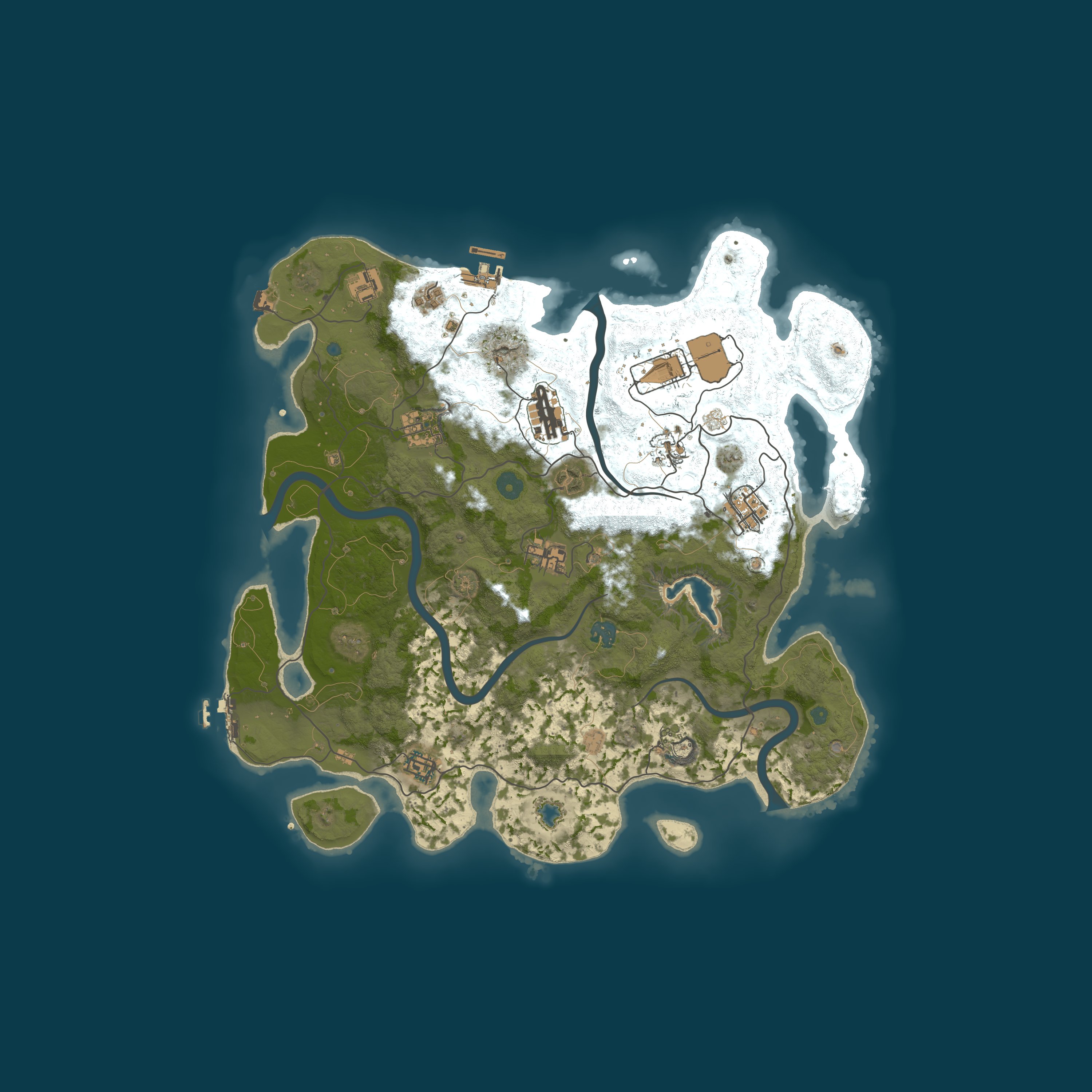 Map for Rusticles 06/08 | Solo/Duo/Trio | Monthly | Noob Friendly