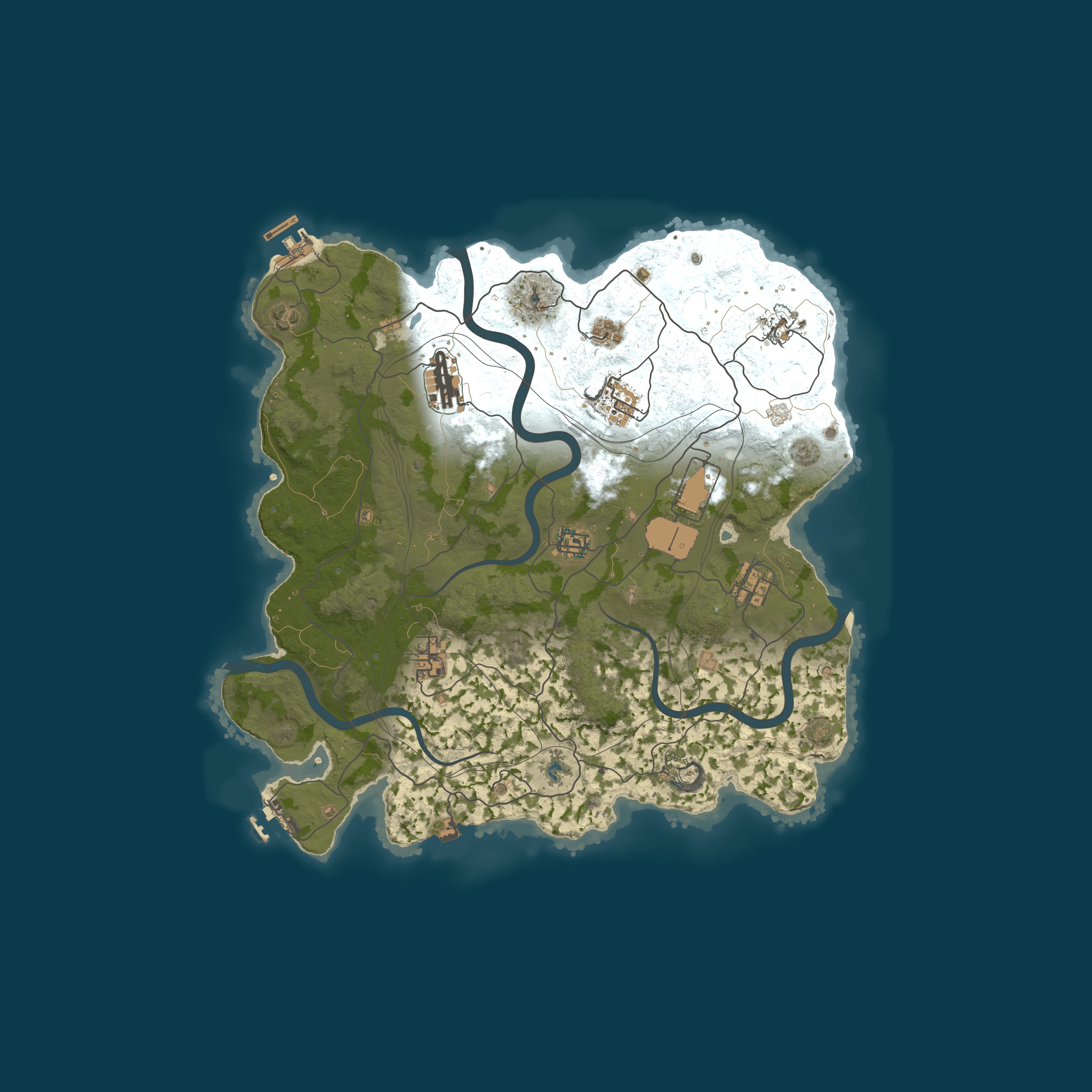 Map for WARBANDITS.GG AU 3X |Solo/Duo/Trio|LootX3| JUST WIPED