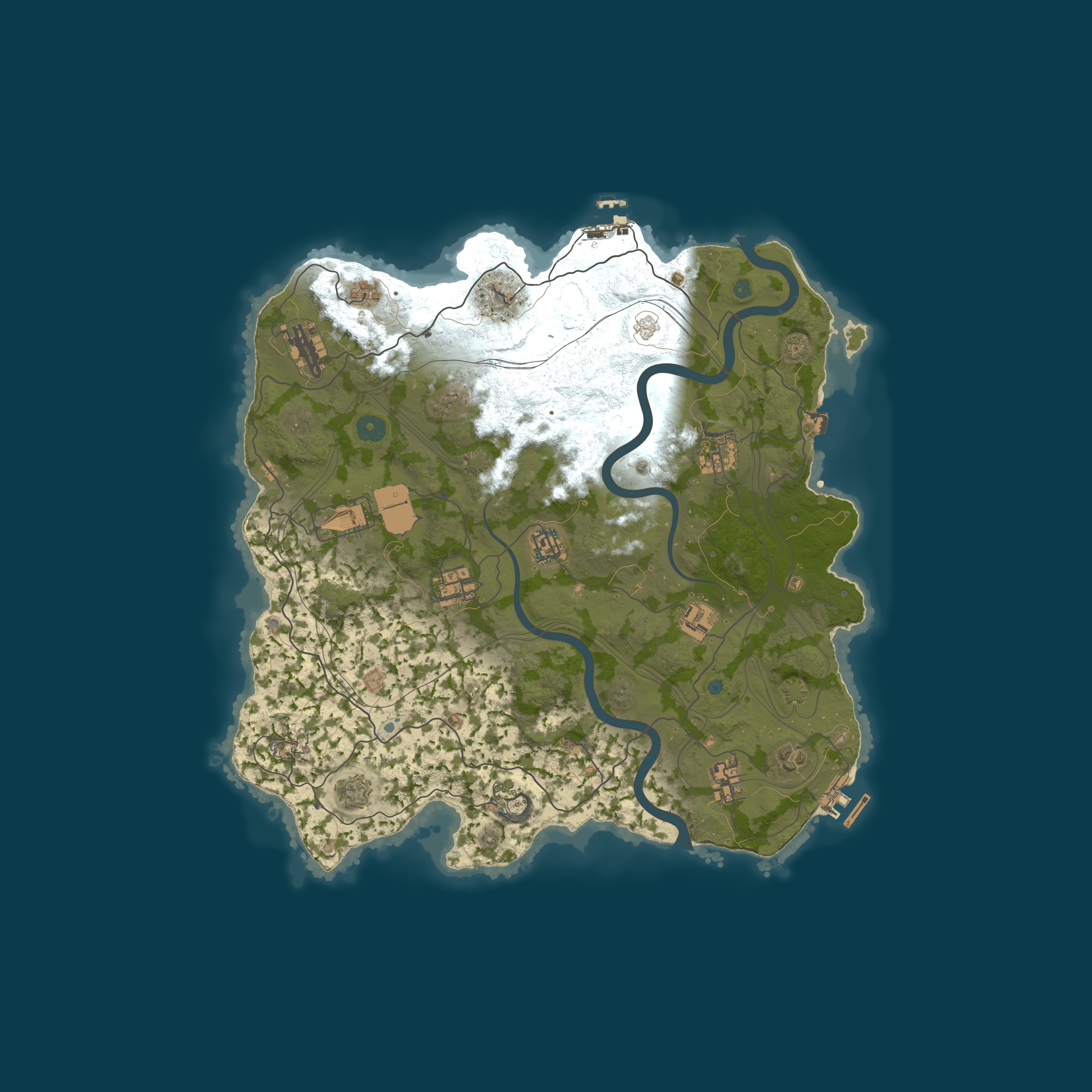 Map for WEREWOLF GAMING.CO 3x Solo/Duo/Trio/Quad/Max 5|Loot x3|WIPED