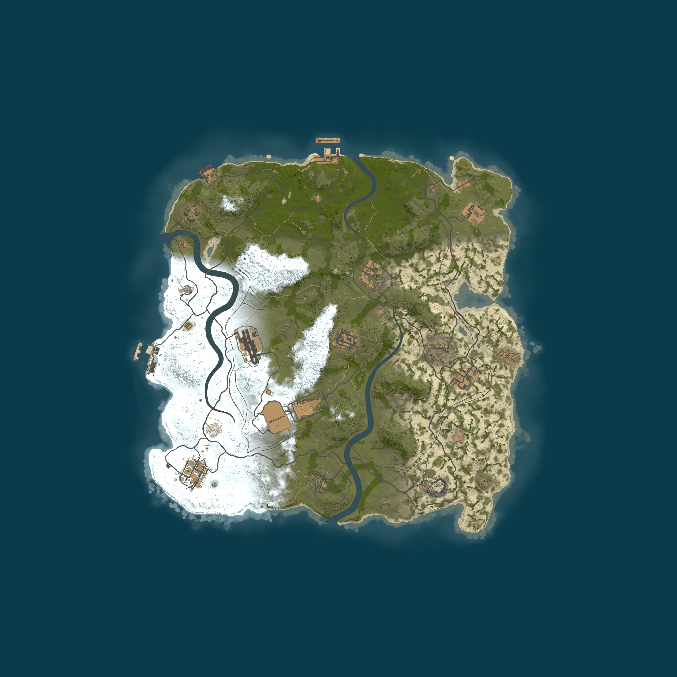 Map for Reddit.com/r/PlayRust - US Biweekly