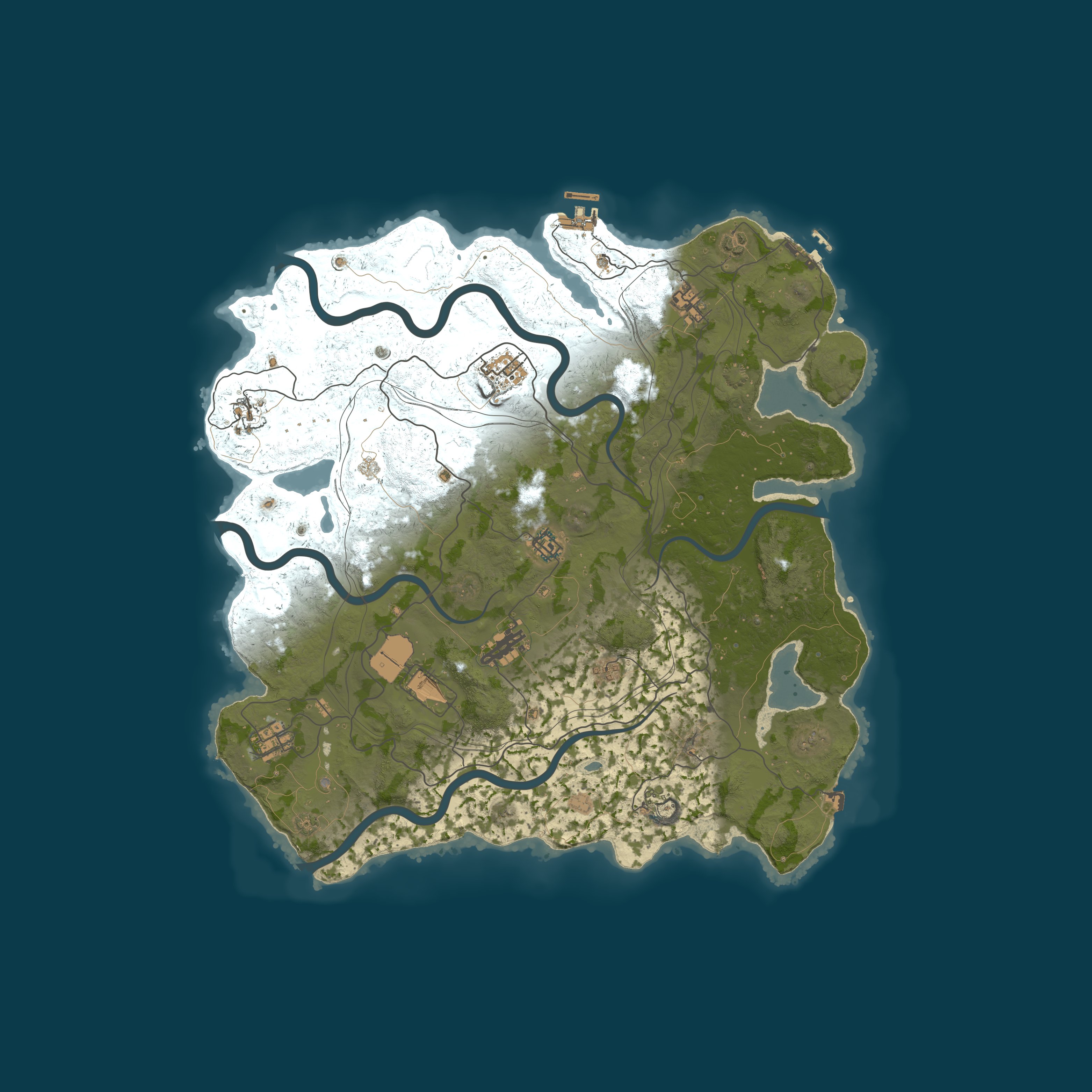 Map for WARBANDITS.GG EU 3X |Solo/Duo/Trio/Quad|LootX3| JUST WIPED