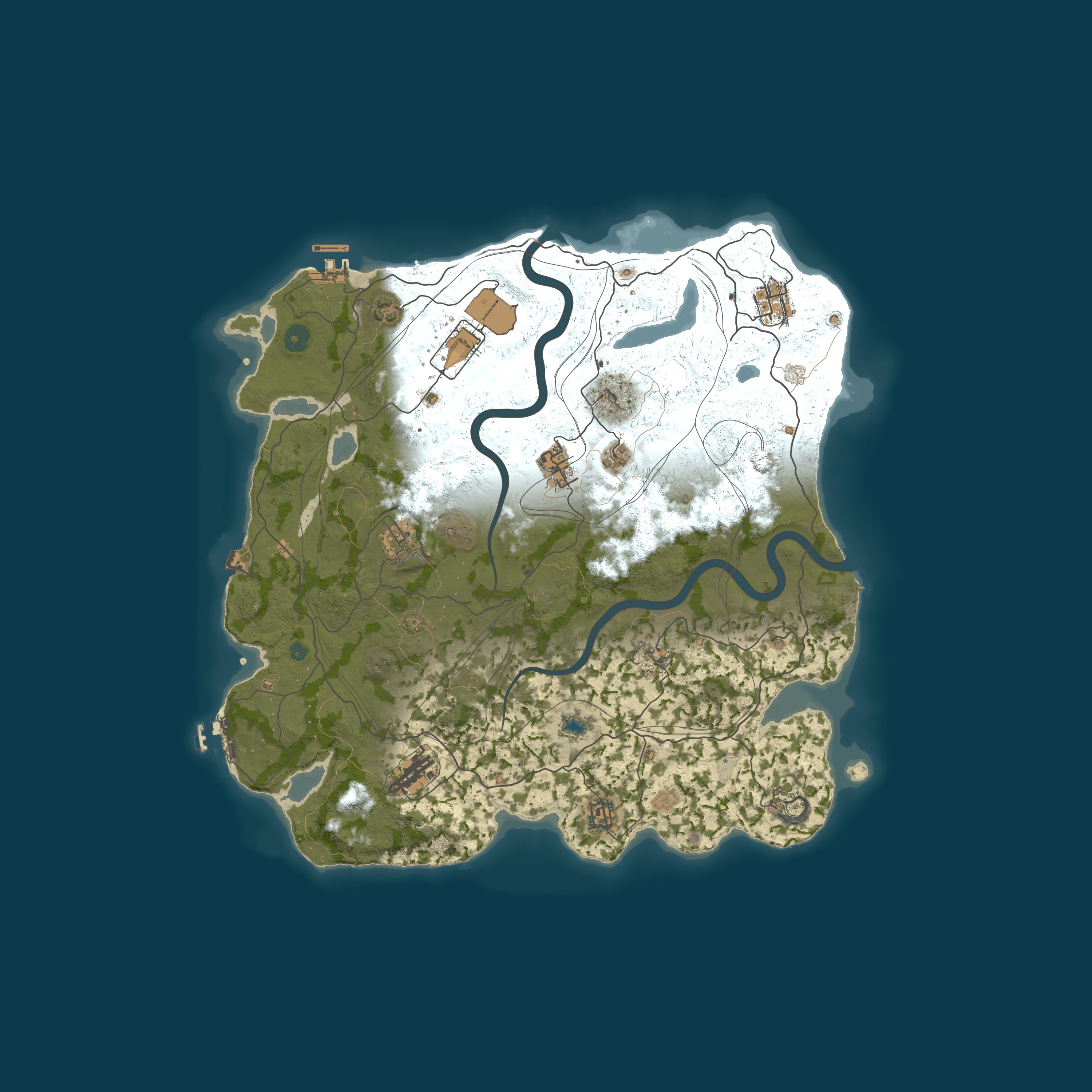 Rust map 4000/1337
