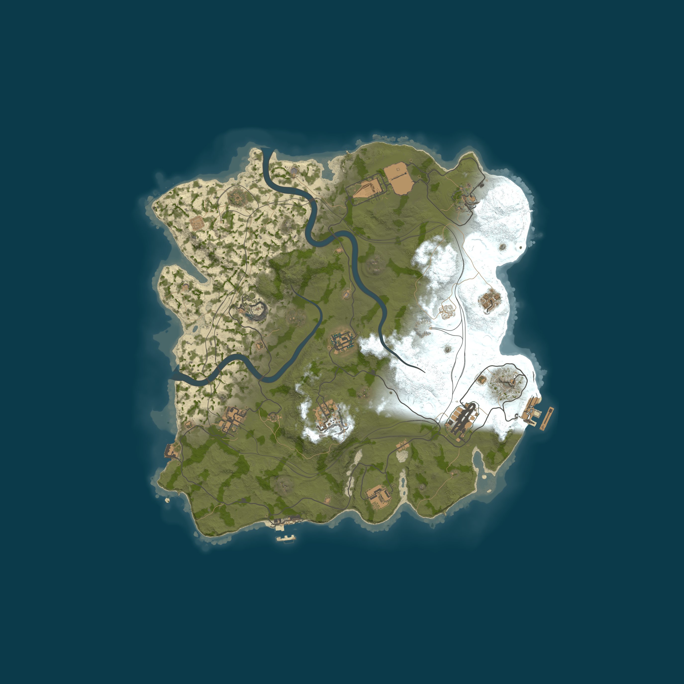 Rust map 3500/1337