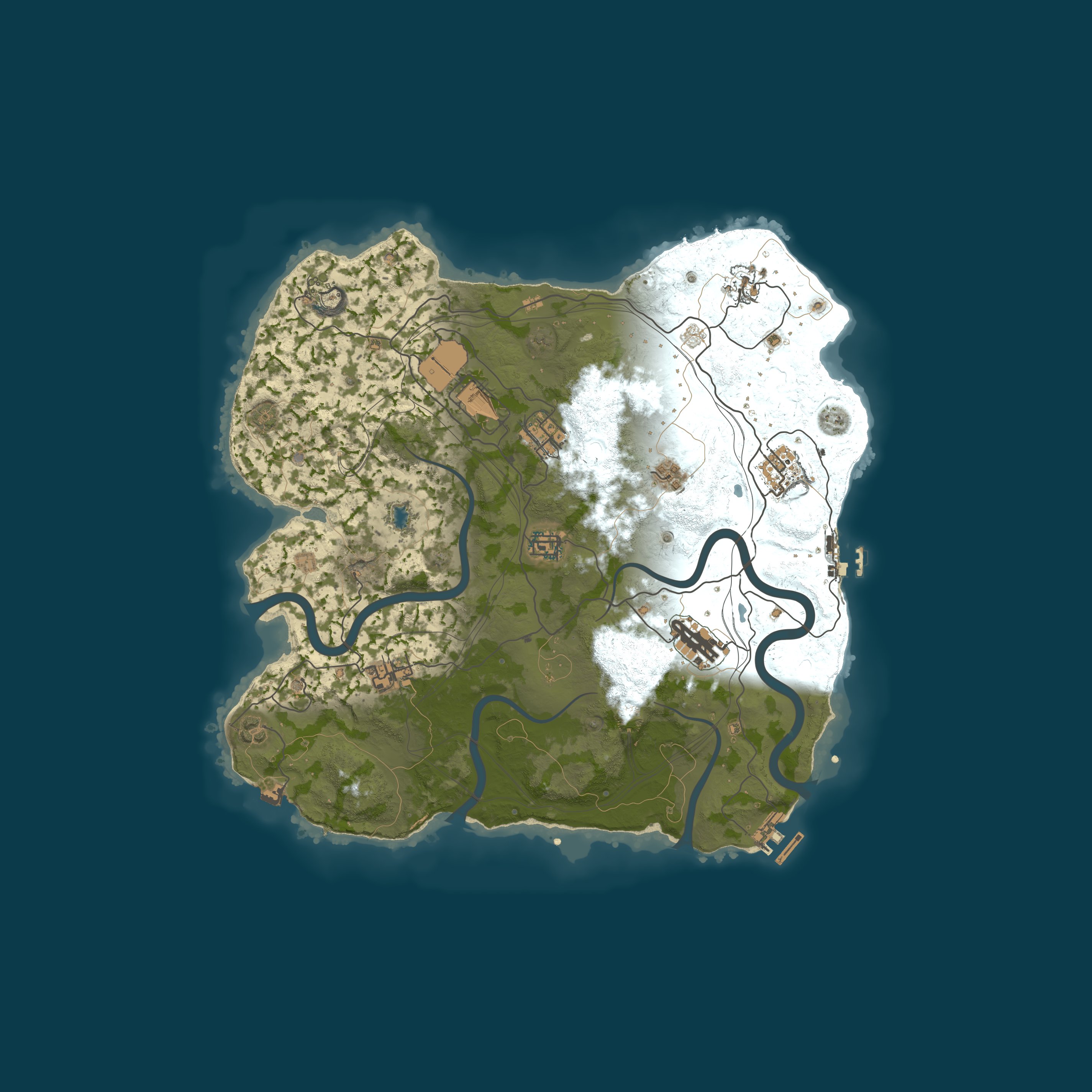 Map for WARBANDITS.GG 3X Monthly |Solo/Duo/Trio/Quad|Shared BPs|