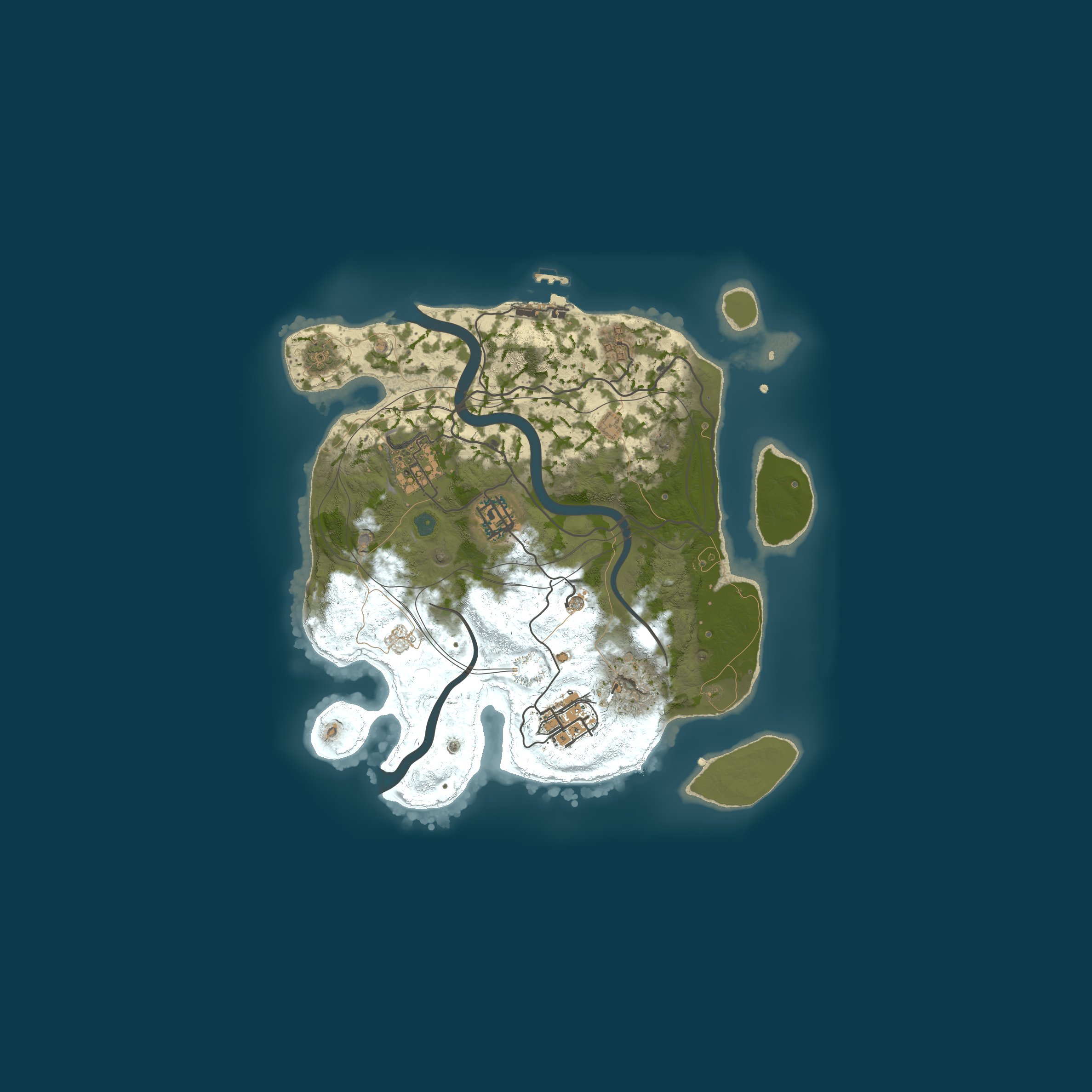 Map for POLAR | EU 2x Solo/Duo | Biweekly | Vanilla + | No BP Wipe