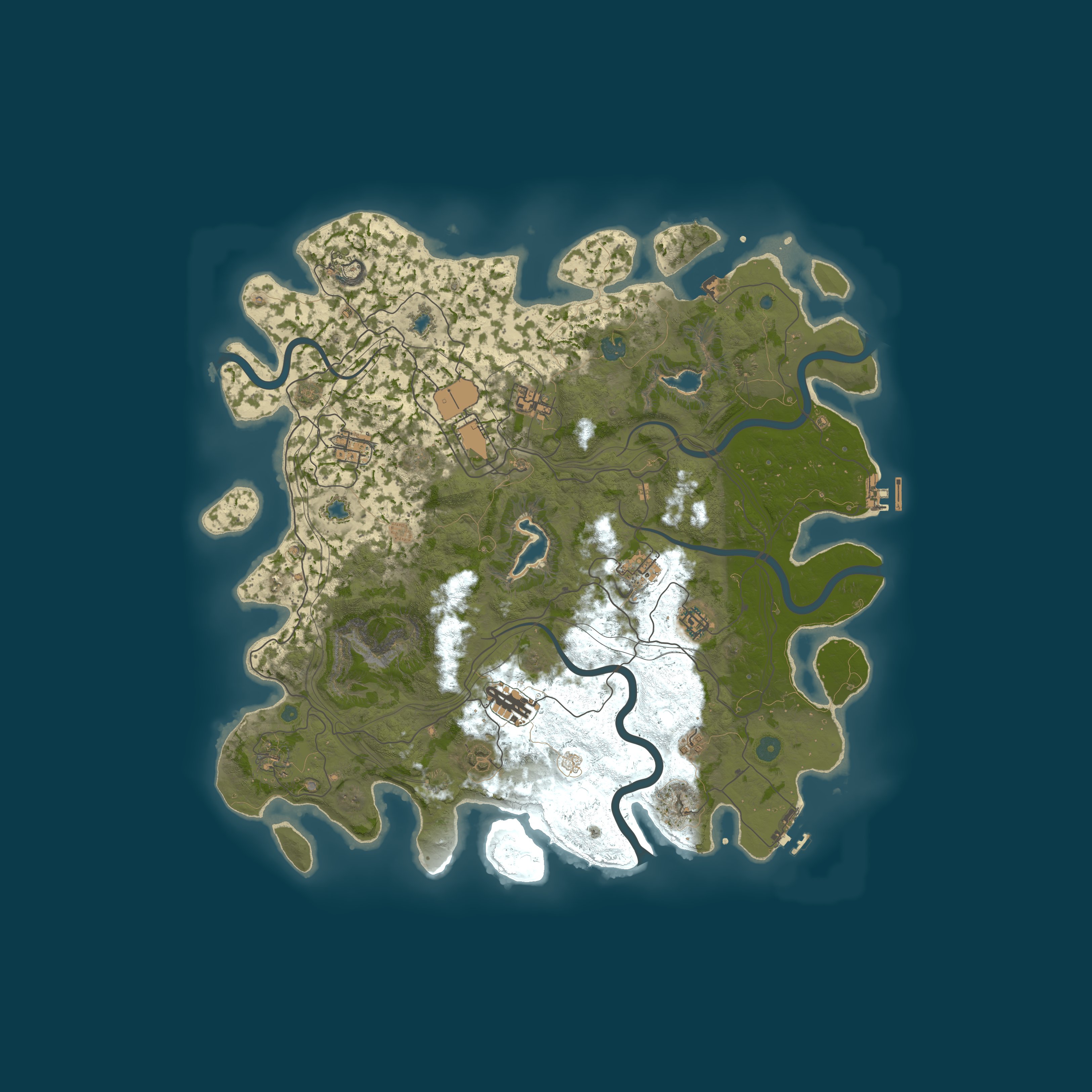 Карта сервера