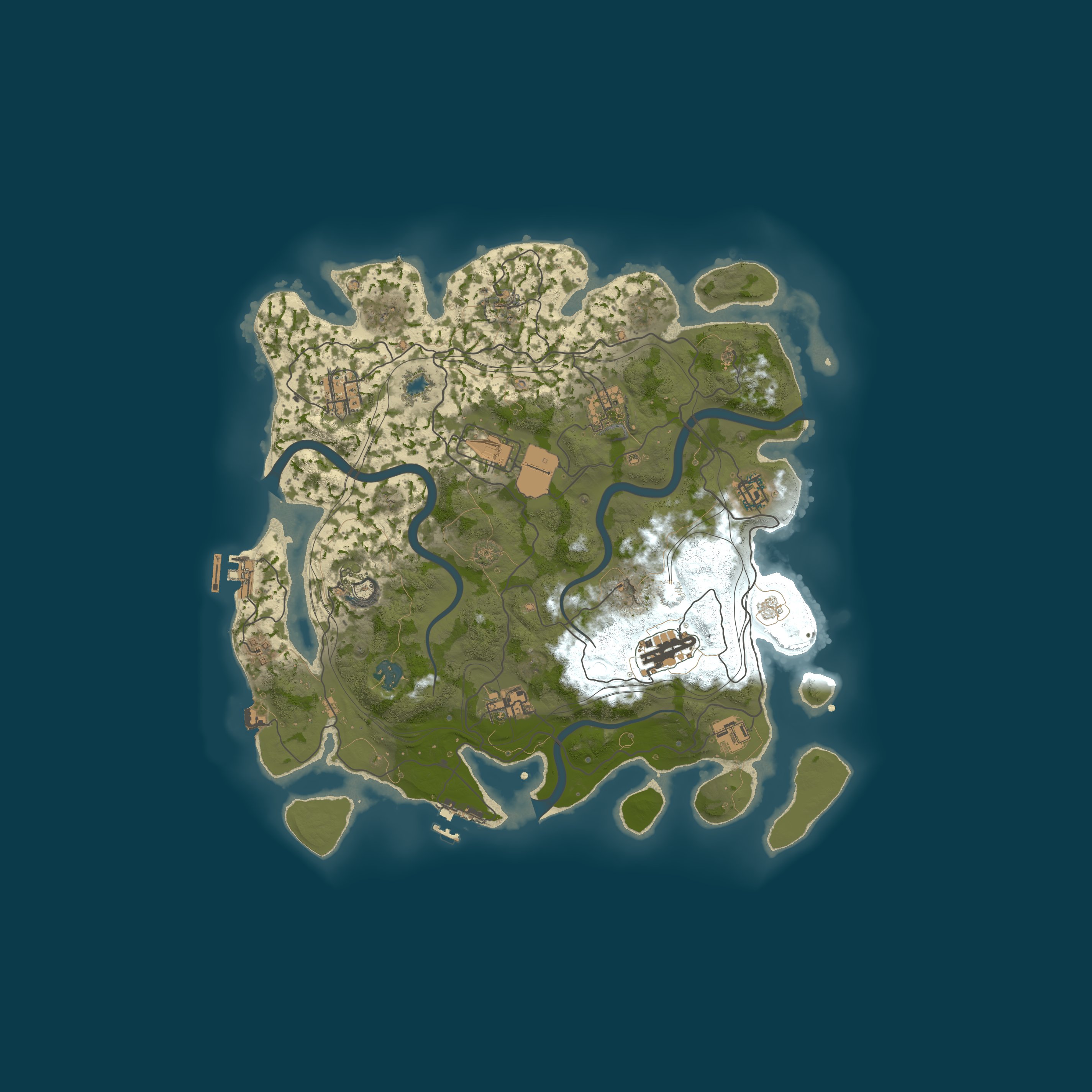 Rust map 3700/1