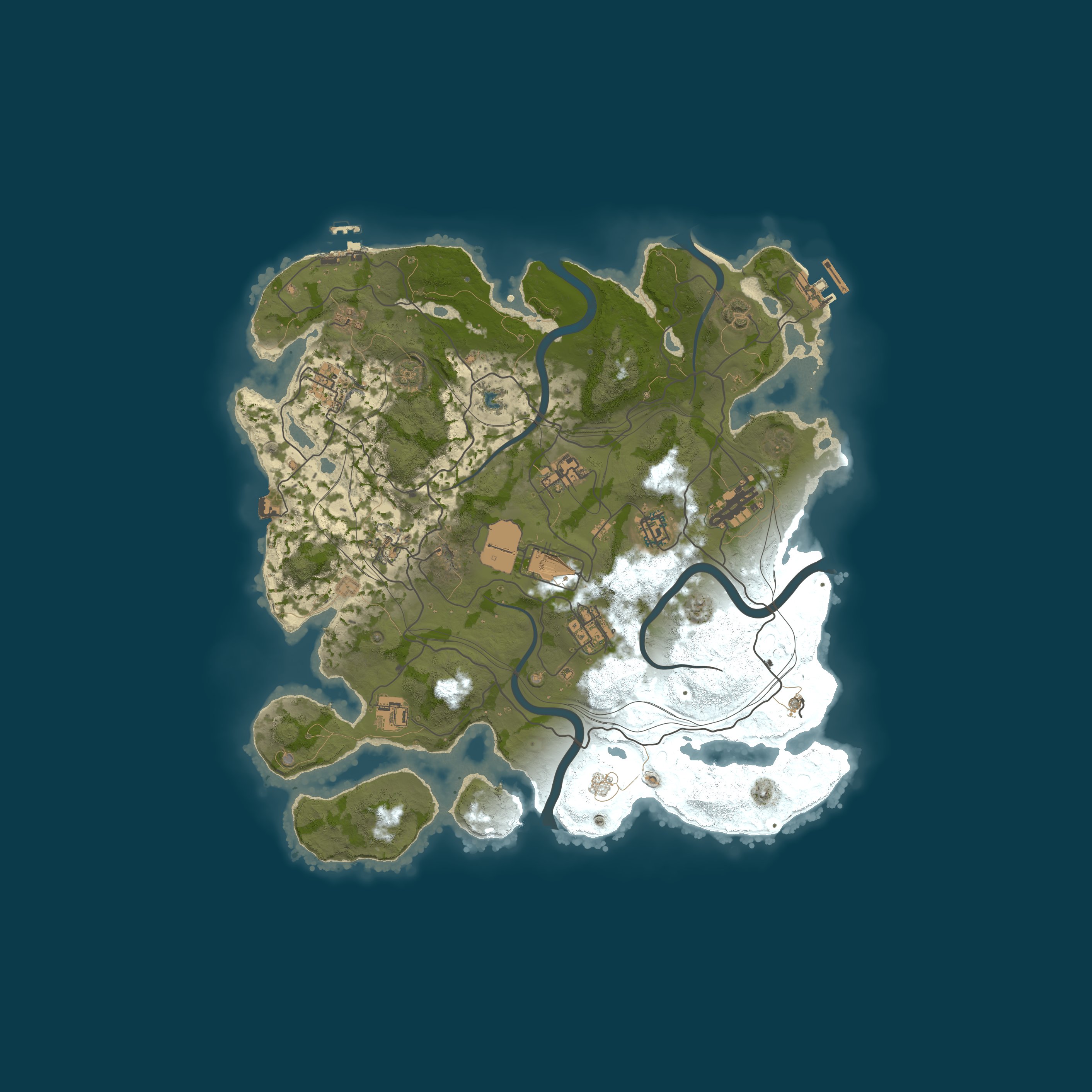 Rust map 3650/1337