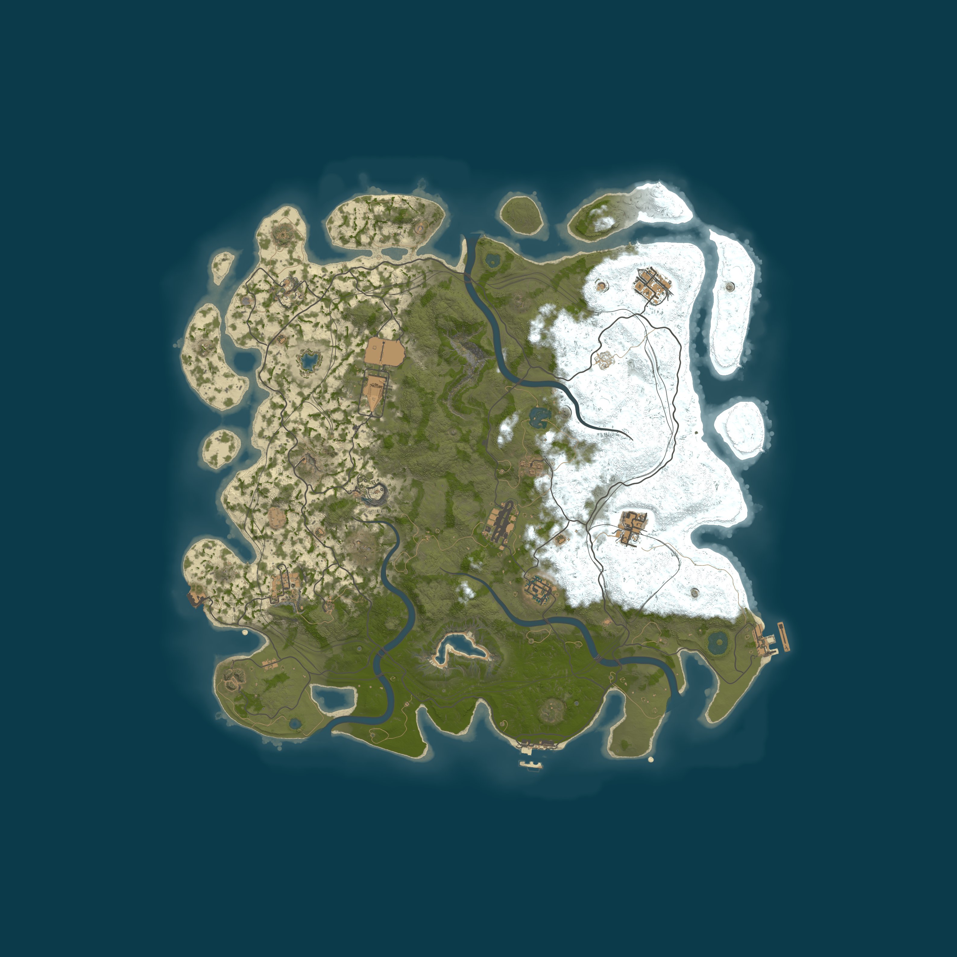 Map for Rust Valley