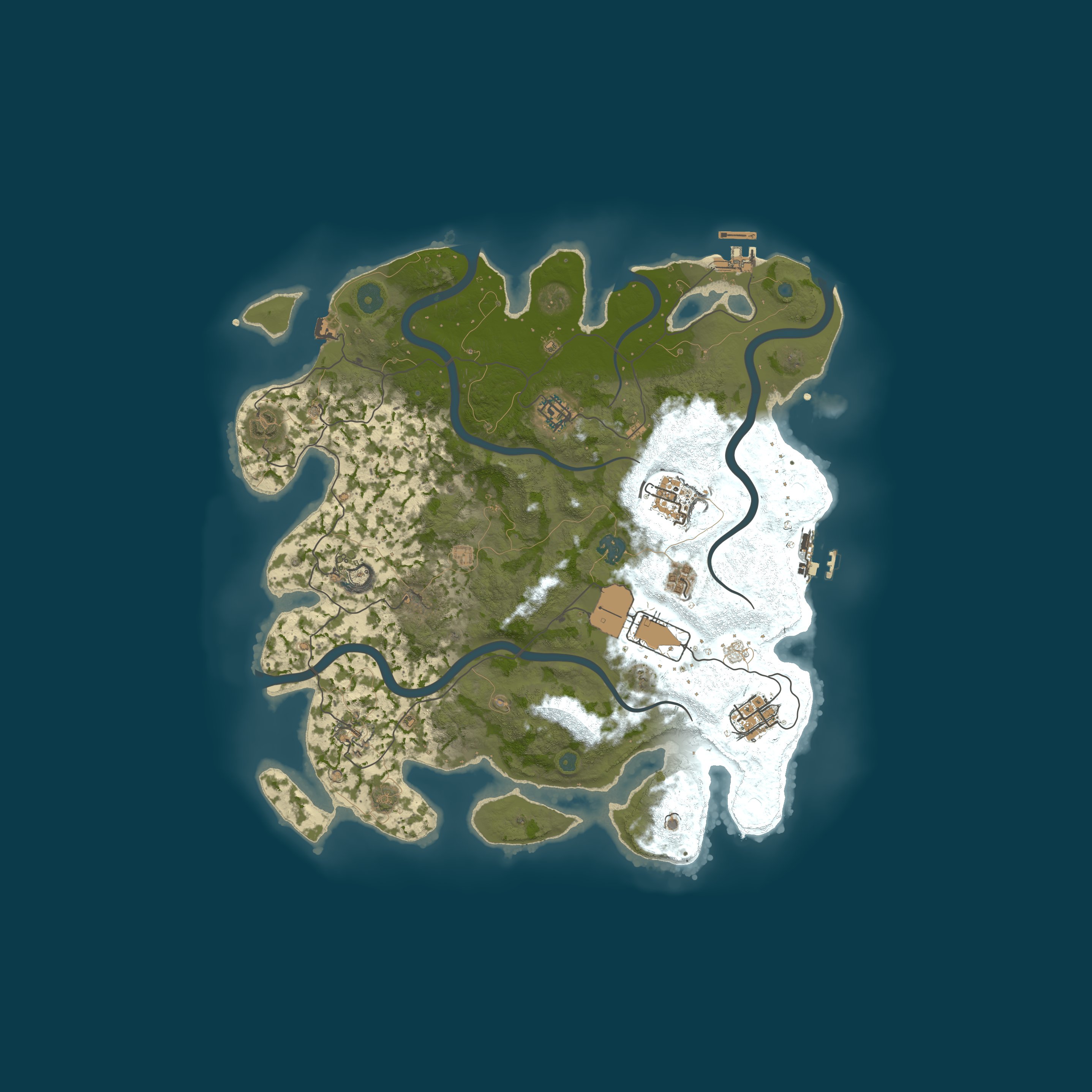 Карта сервера