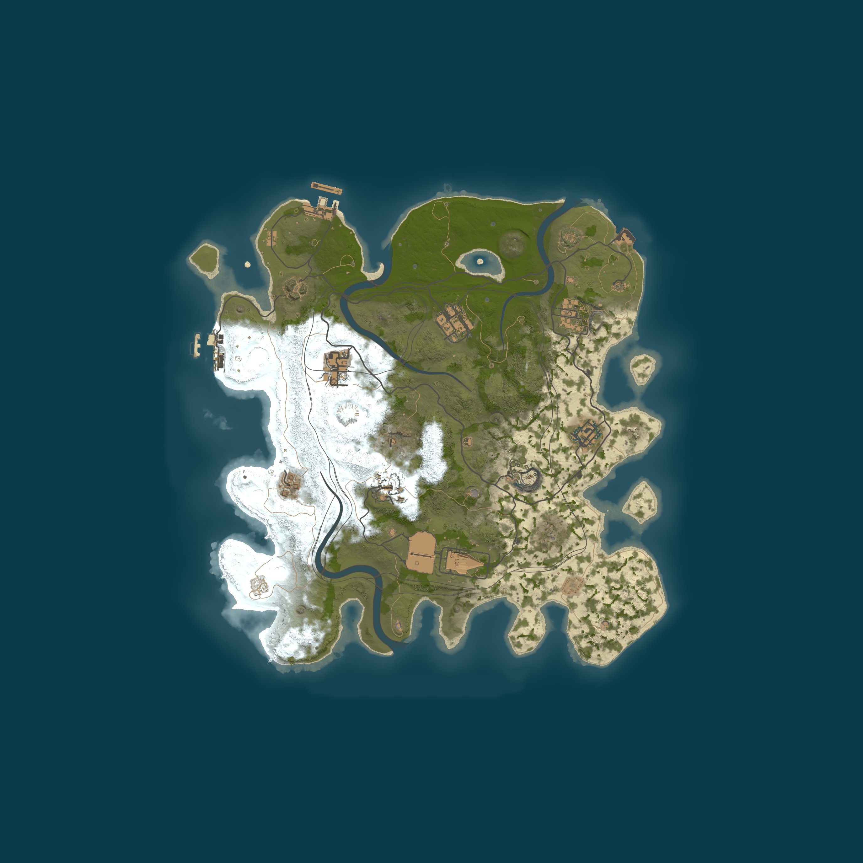 Map for Rusty Chicken | 1.5x | All BPs Unlocked | JUST WIPED 5/14