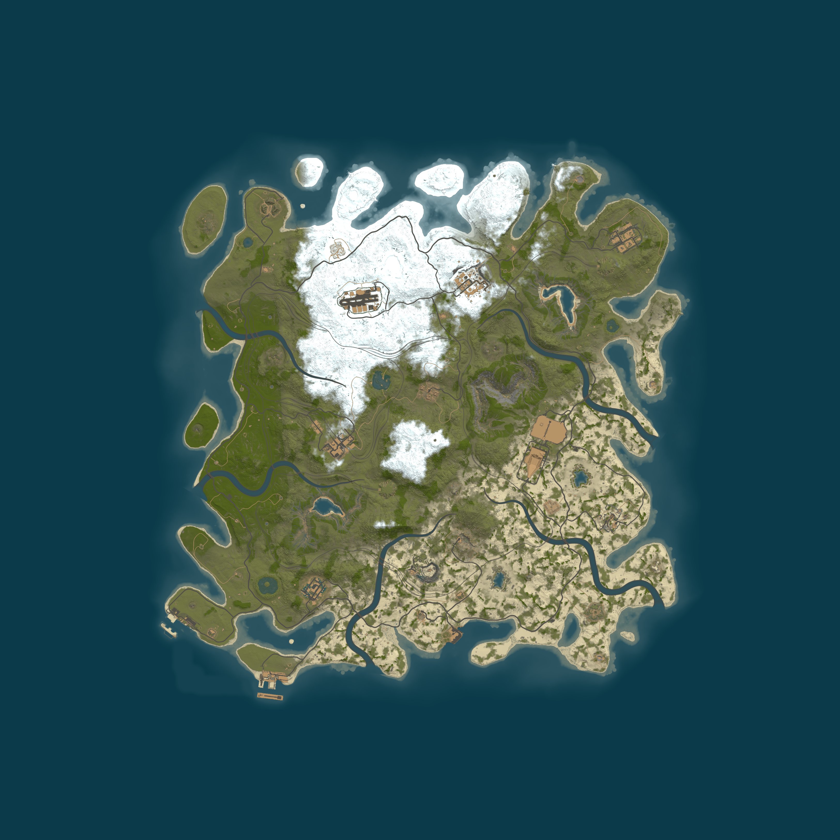 Map for Art of Rust - Official dedicated art server
