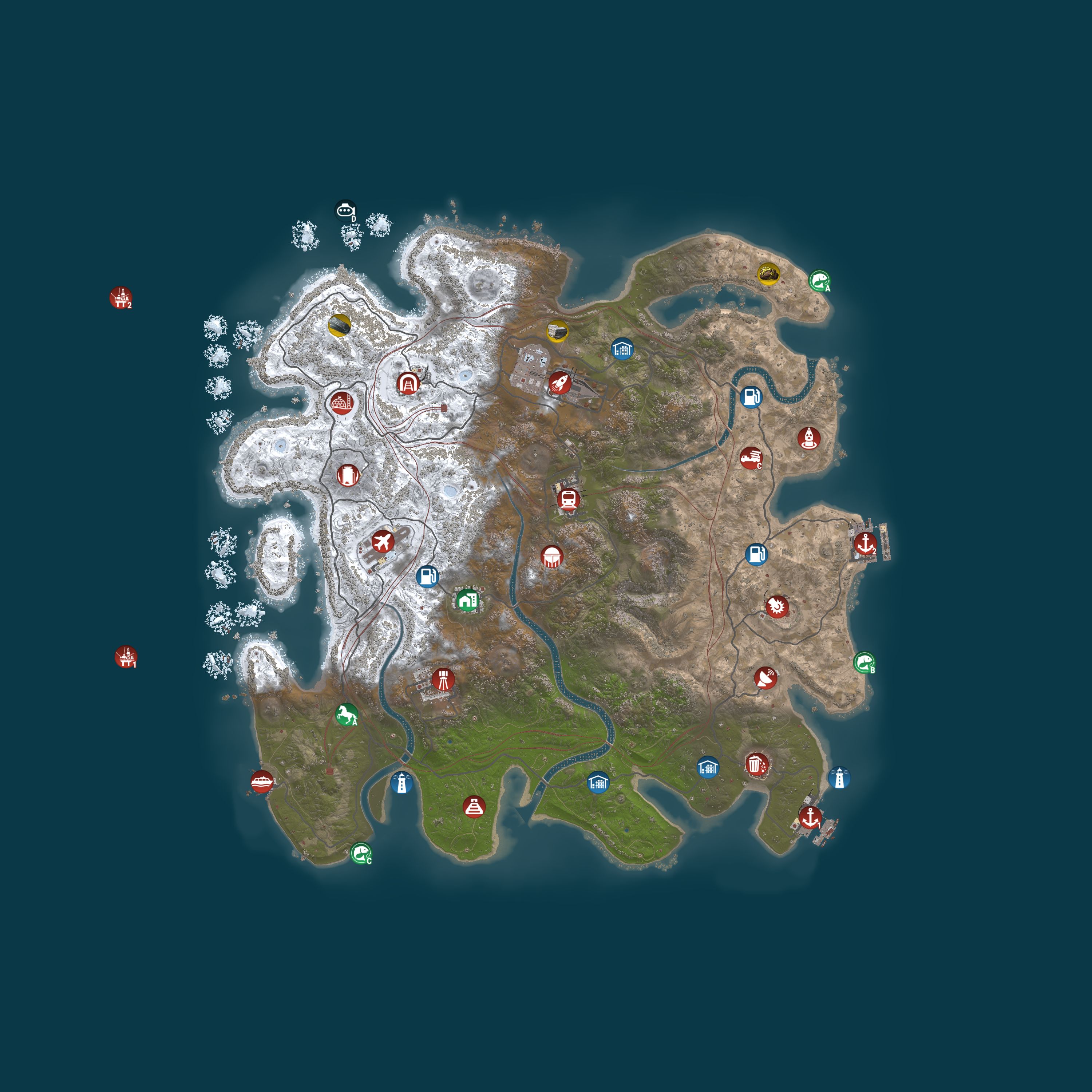 Map for Magic Rust #16 — Modded 2x (Toлькo SOLO) | Baйп 11.05