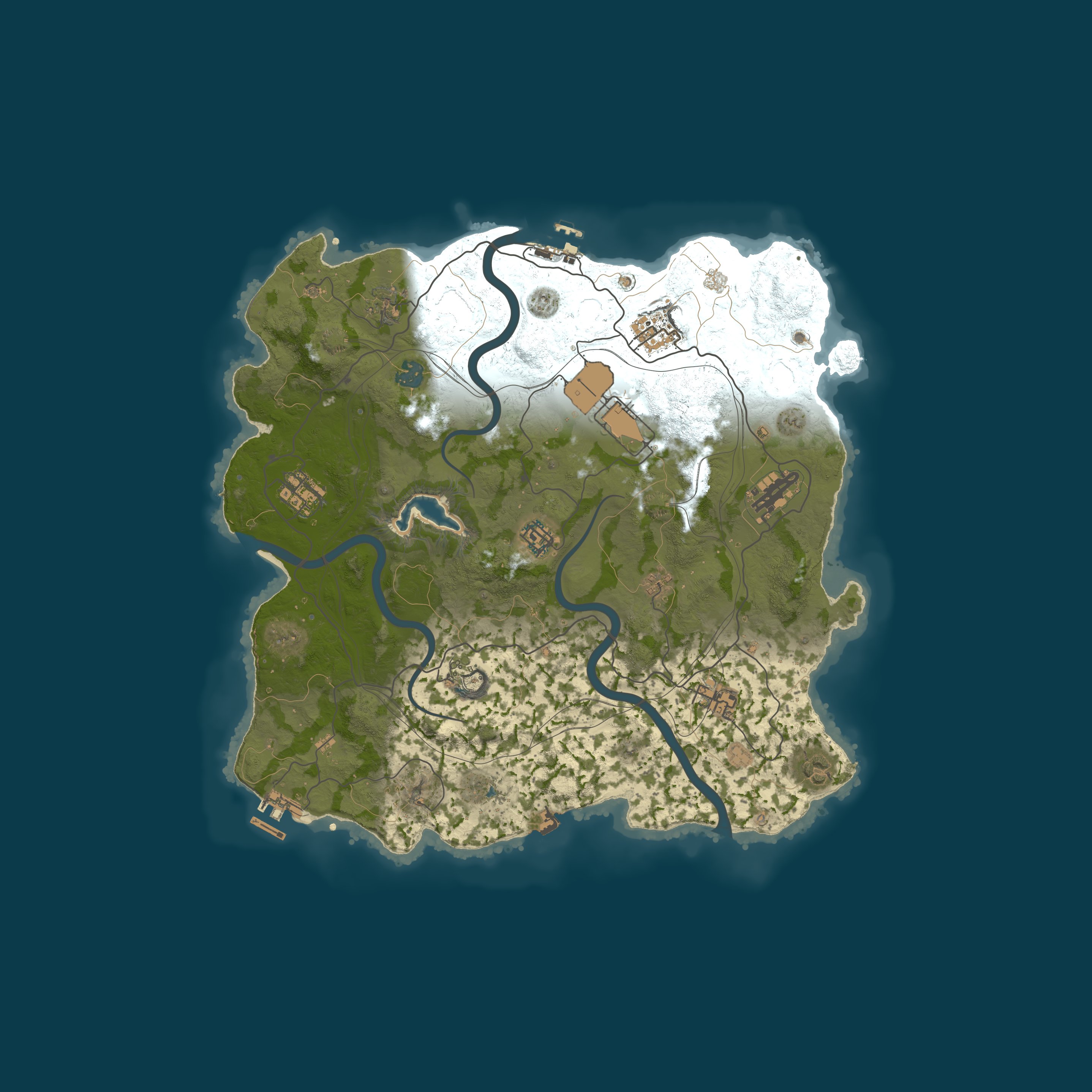 Карта сервера