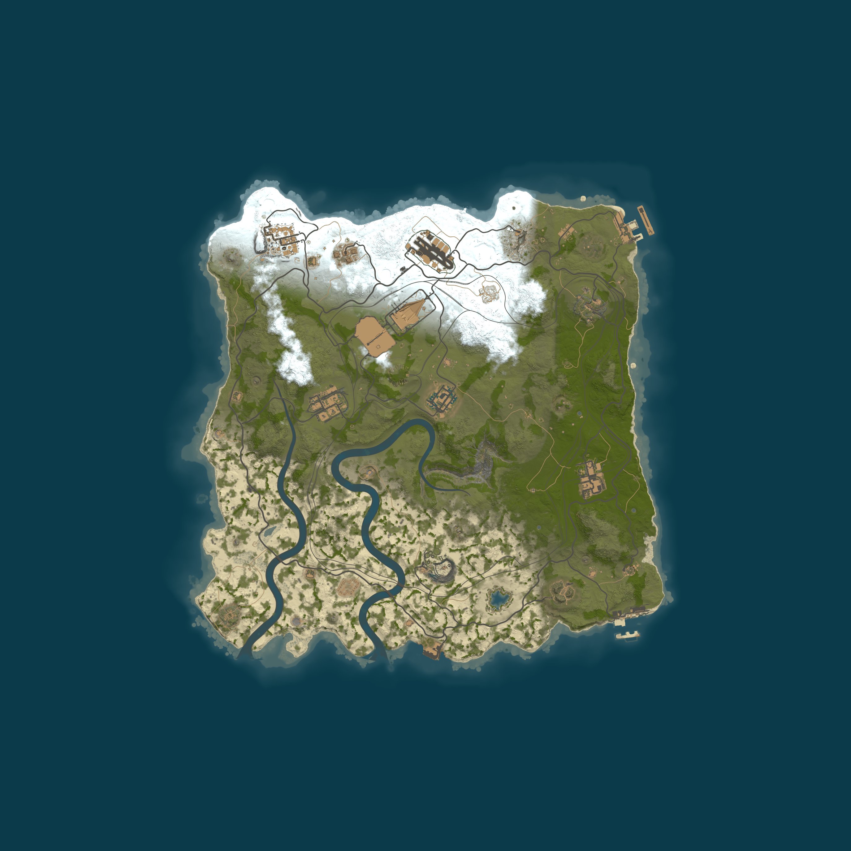 Rust map 3500/1337