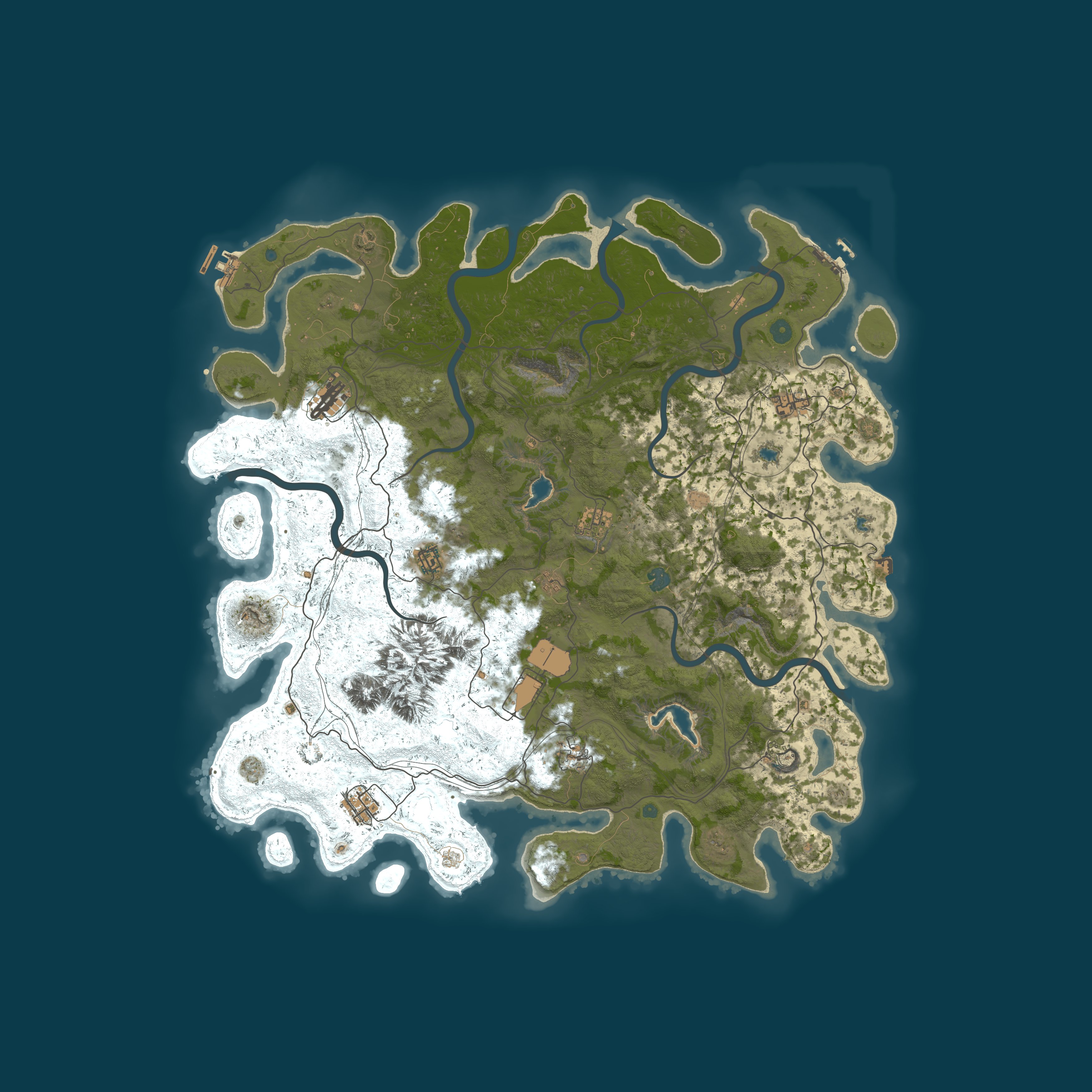 Карта сервера