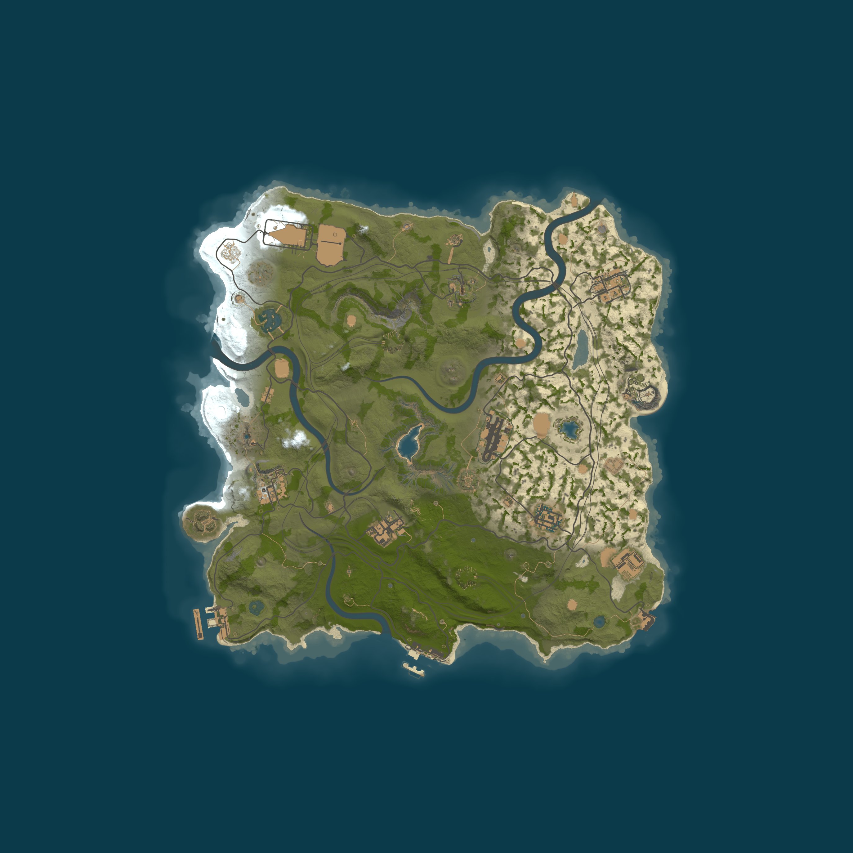 Rust map 3500/1337