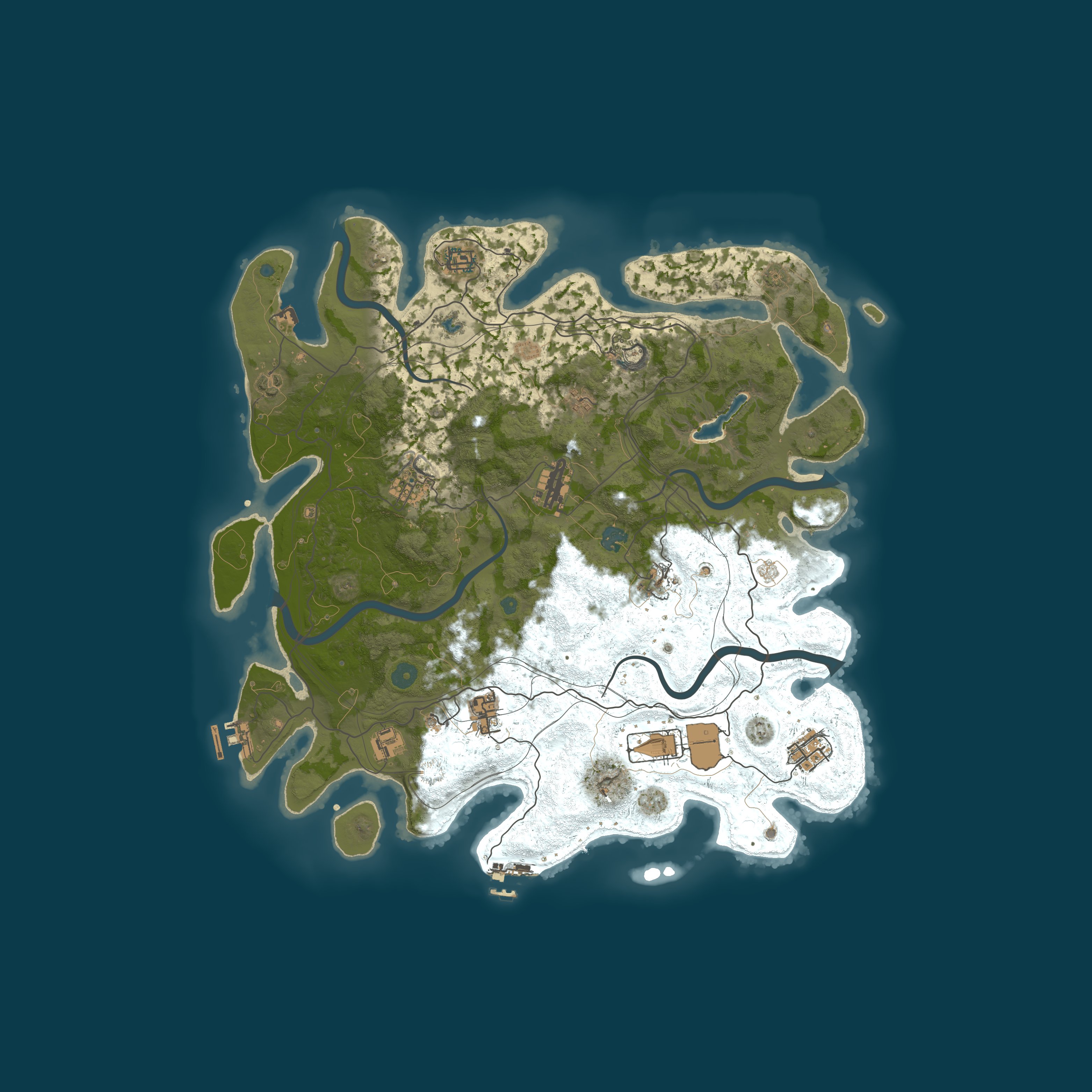 Map for West Coast Fun PVE 2.5