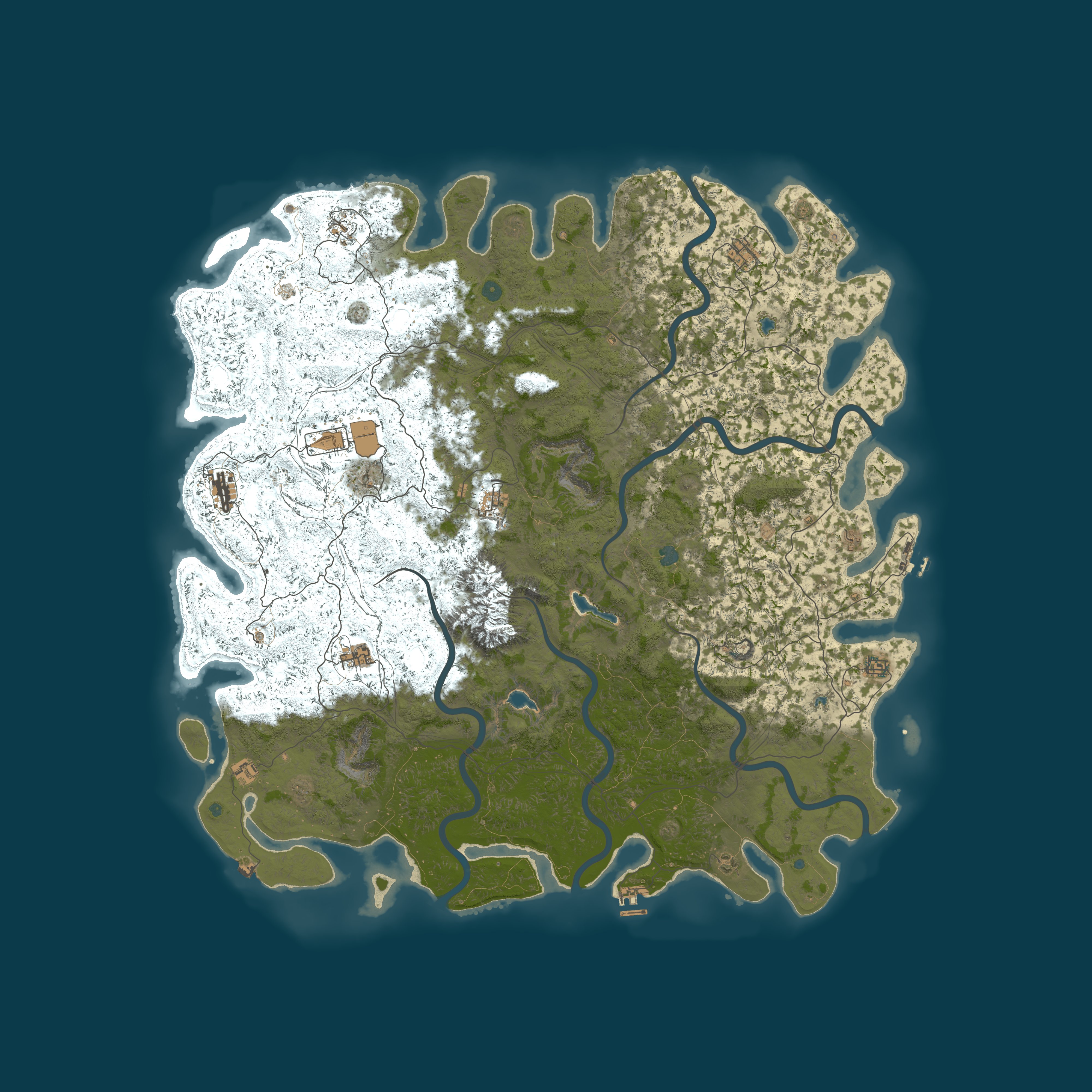 Rust map 6000/3750