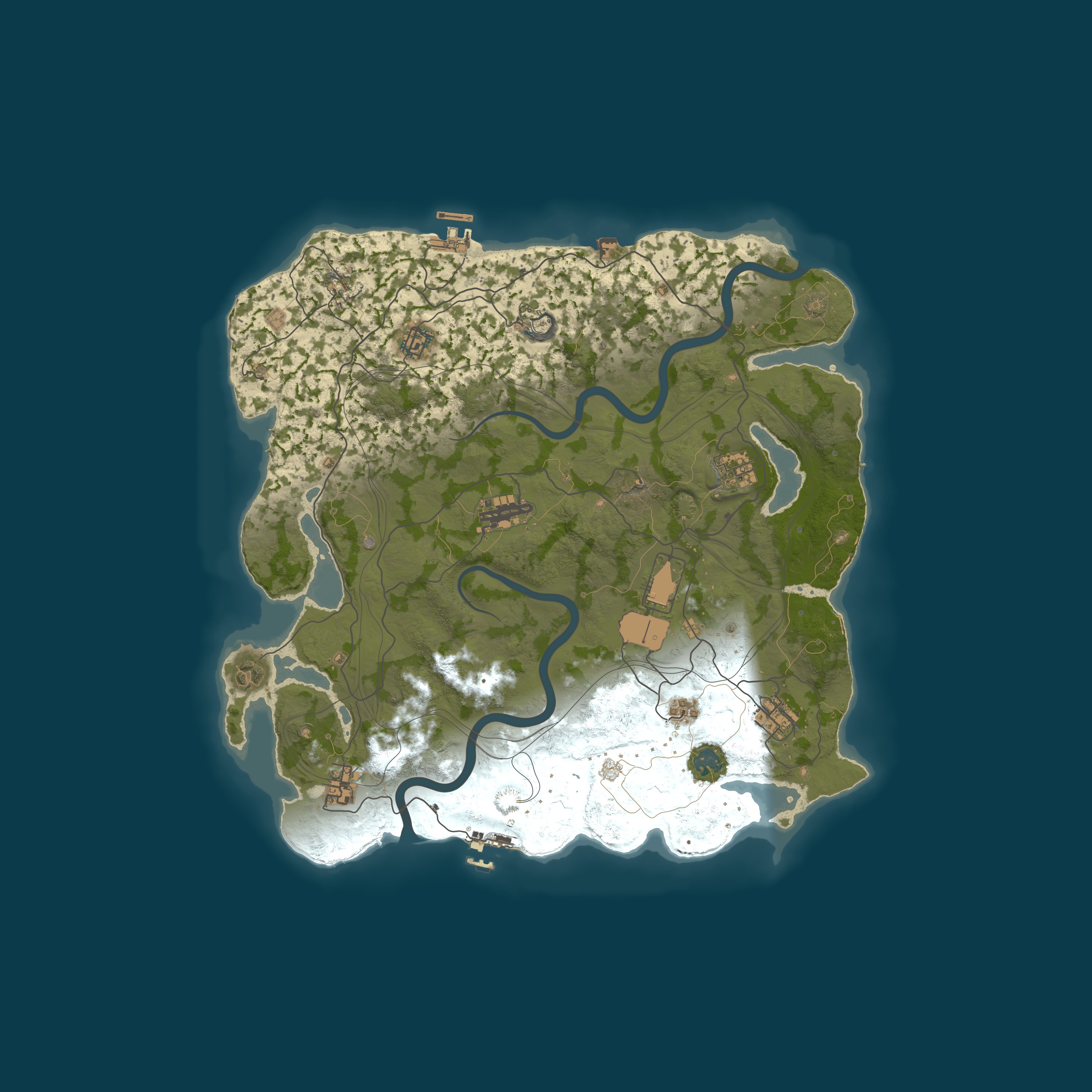 Карта сервера