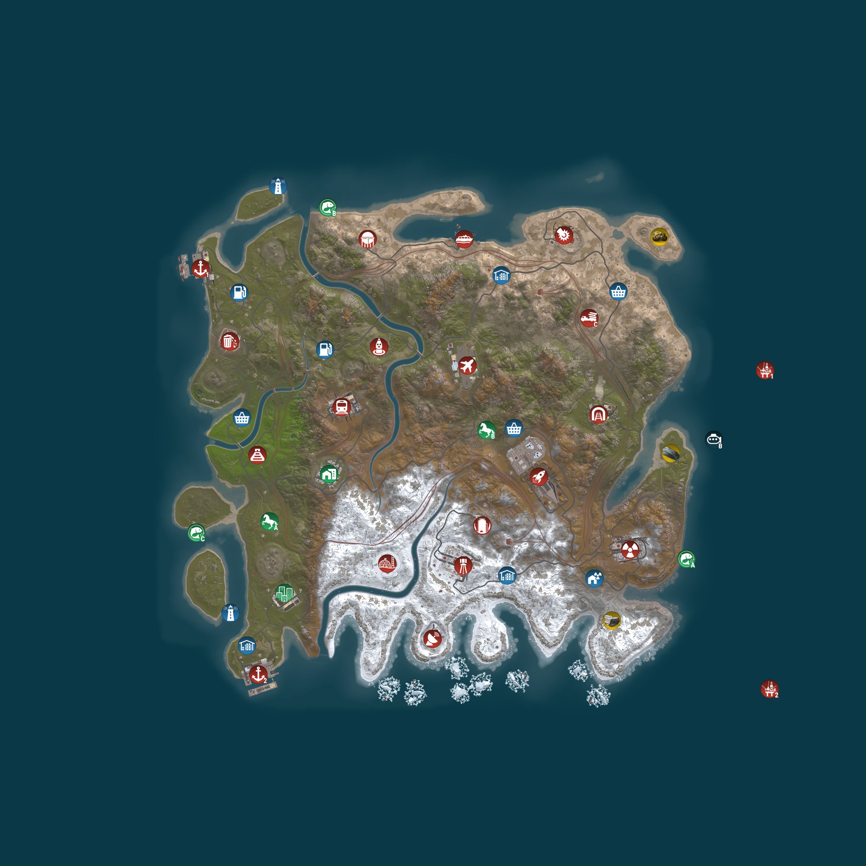 Rust map 4000/1337