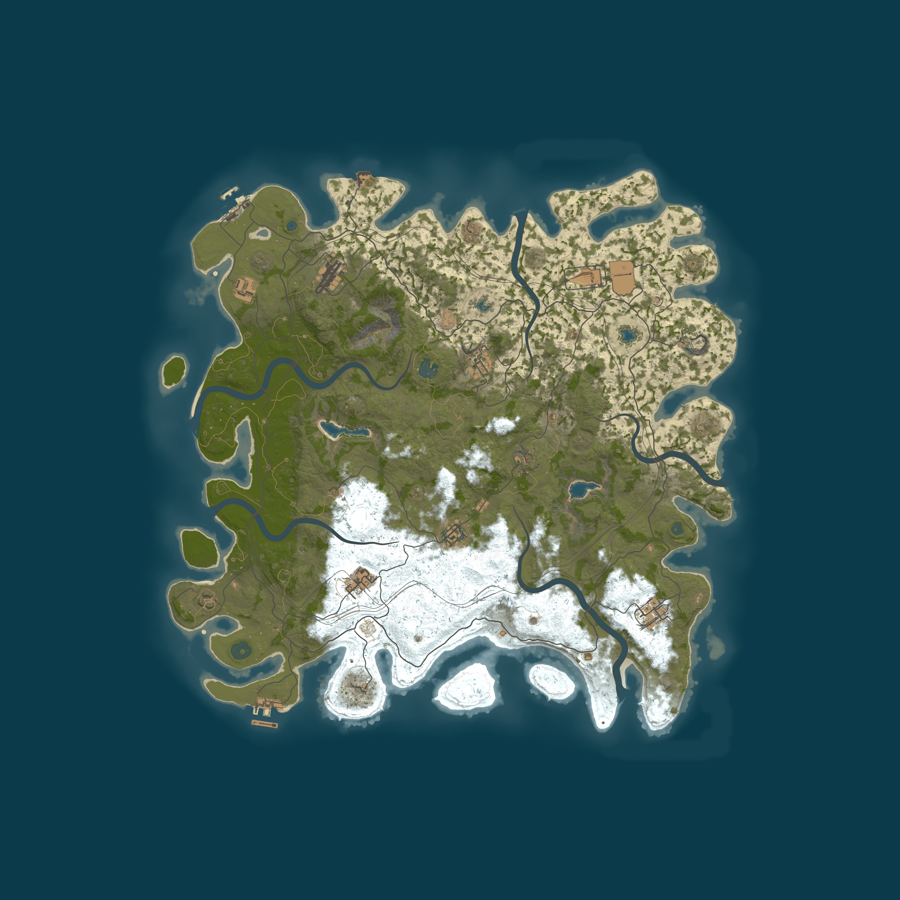 Map for お盆Bomb Bomb