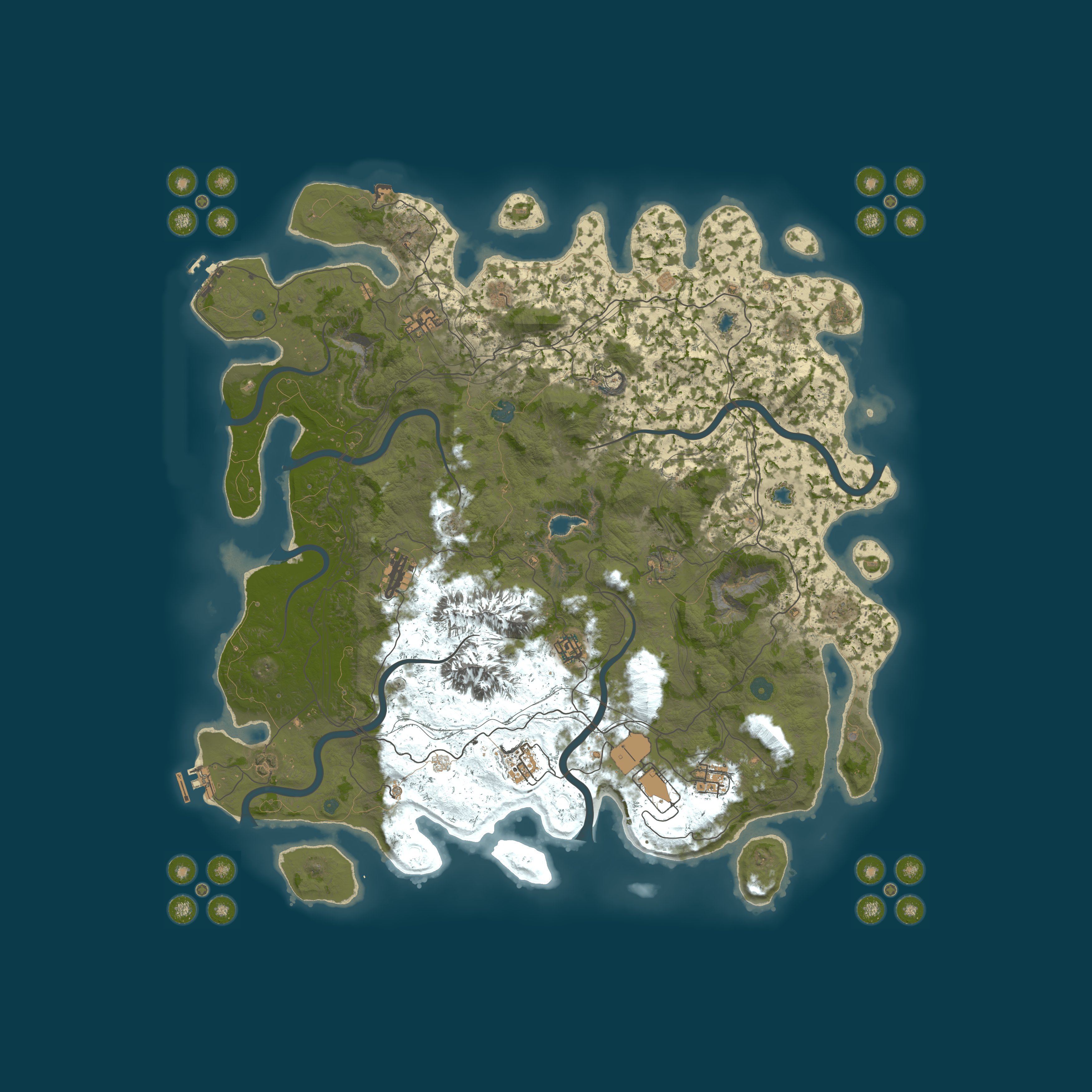 Карта сервера