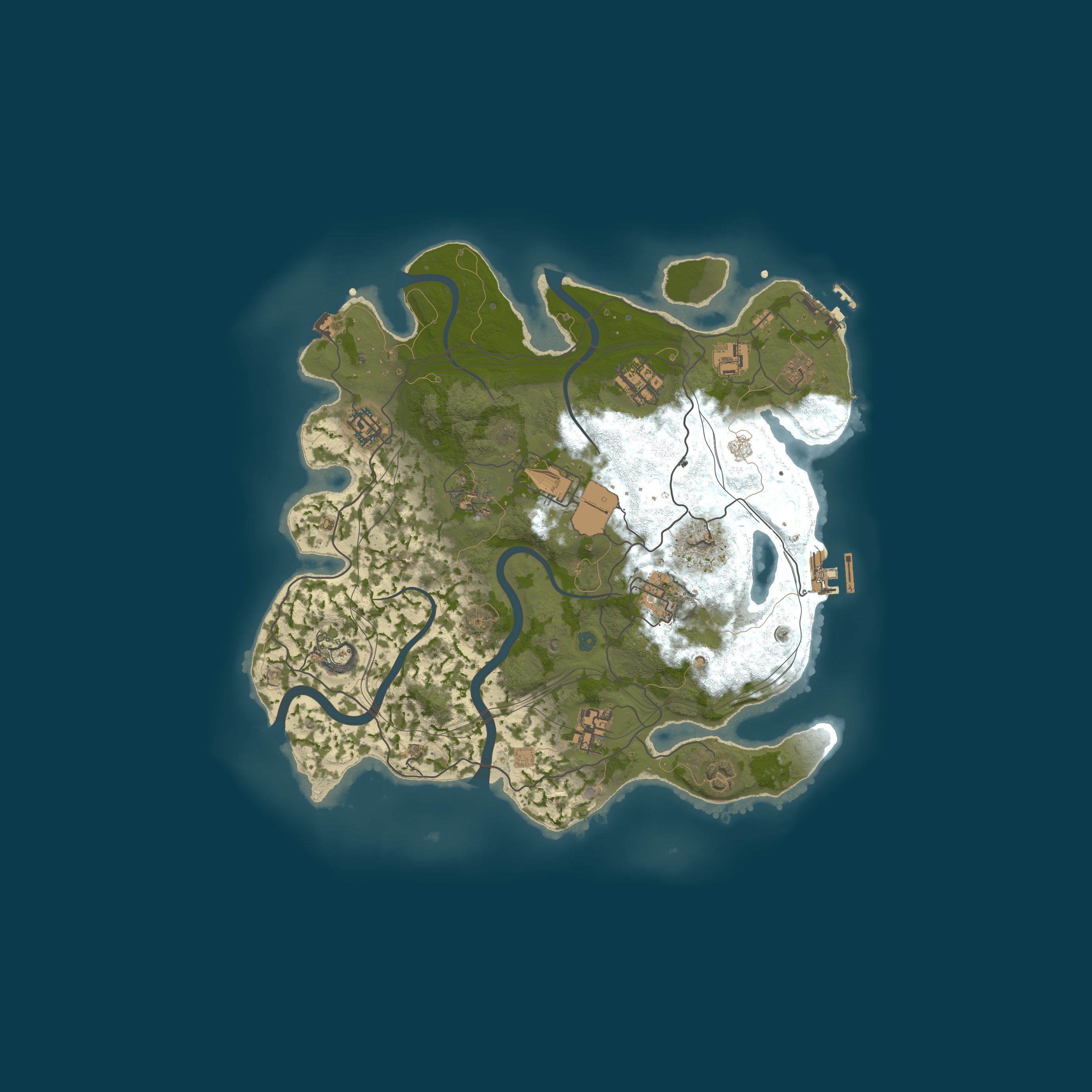 Rust map 3500/1337
