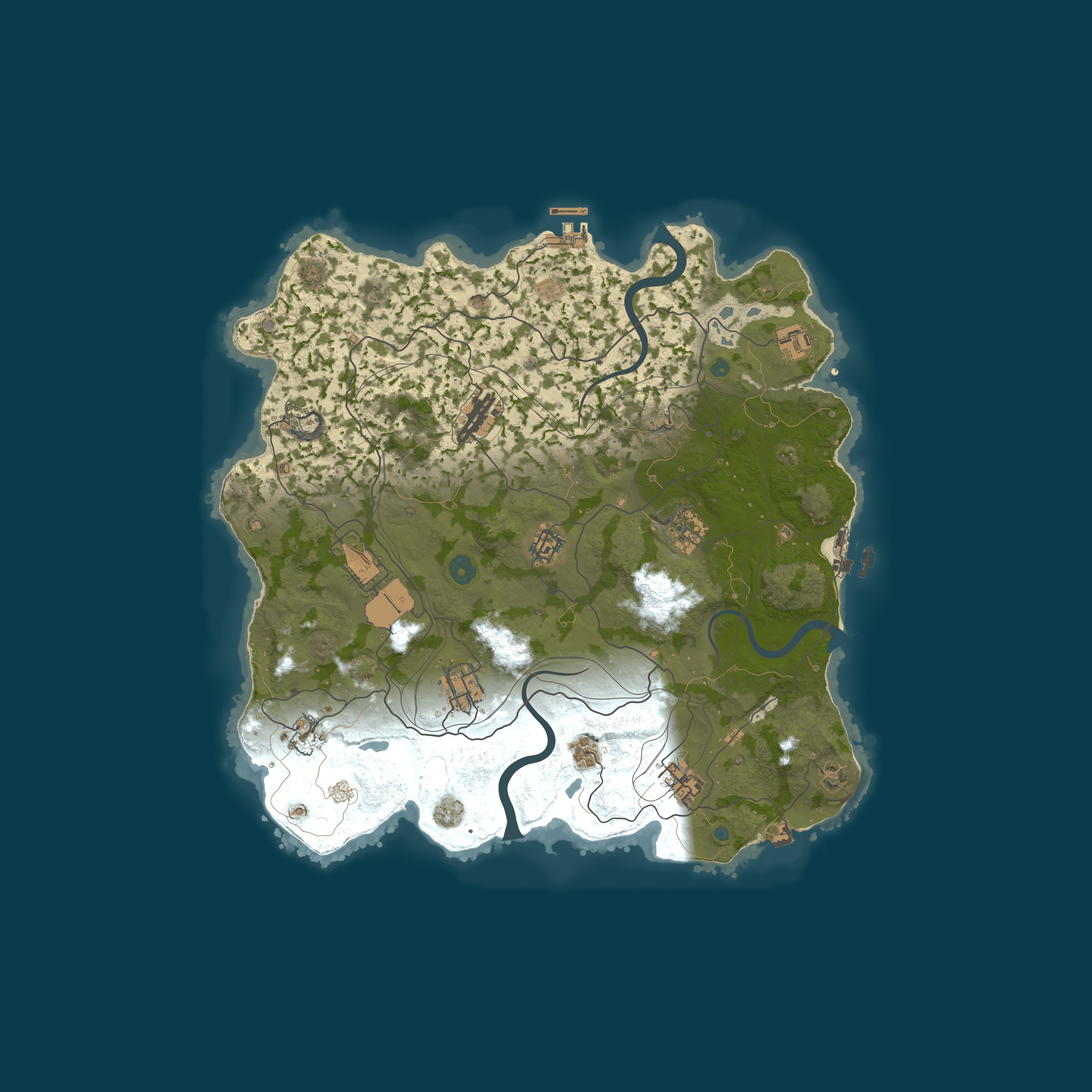 RustVikings | Solo/Duo | Sundays | FULLWIPE 11/10 17:00CEST — Procedurele map 3750, seed 931050
