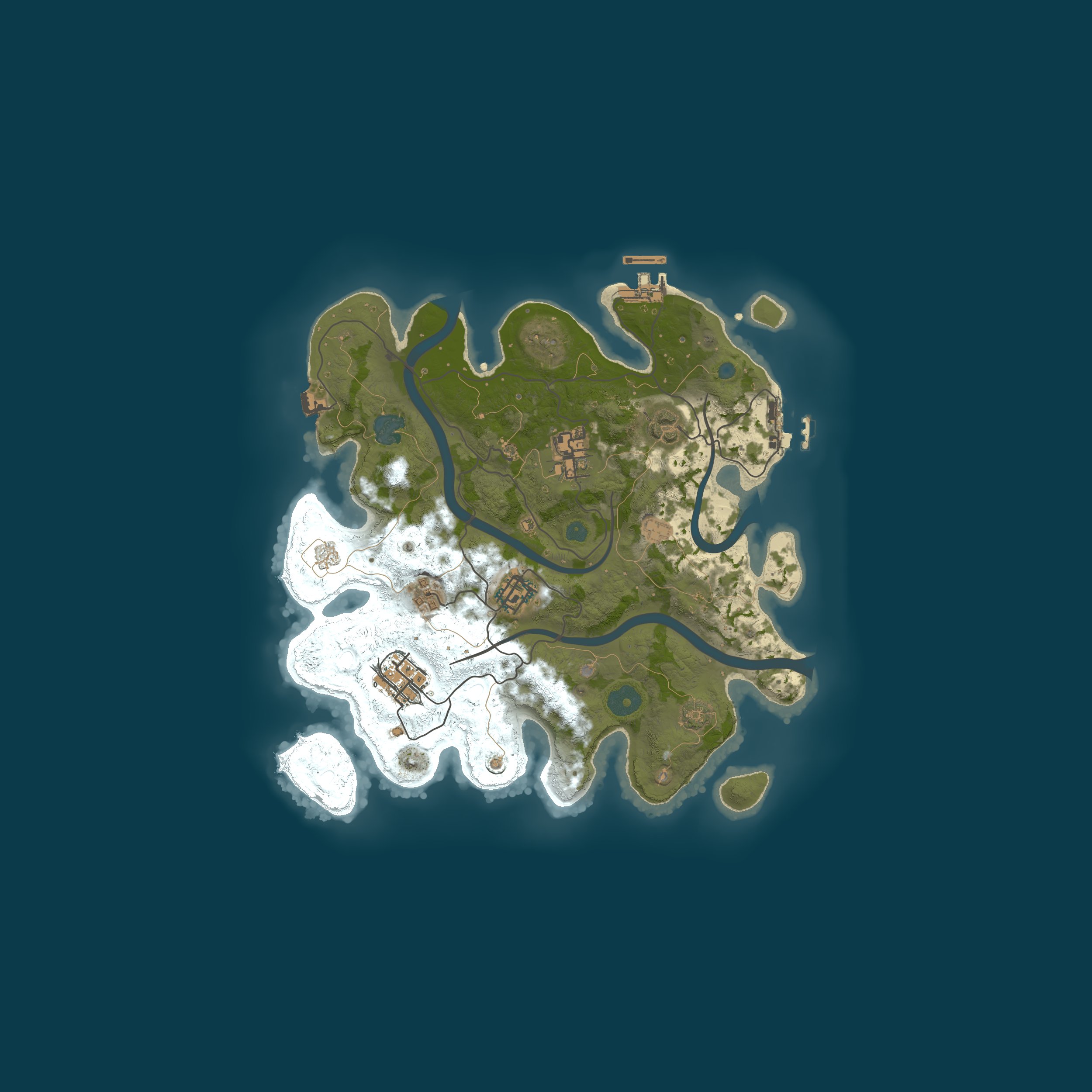 Map for Rustic Chillers 2x