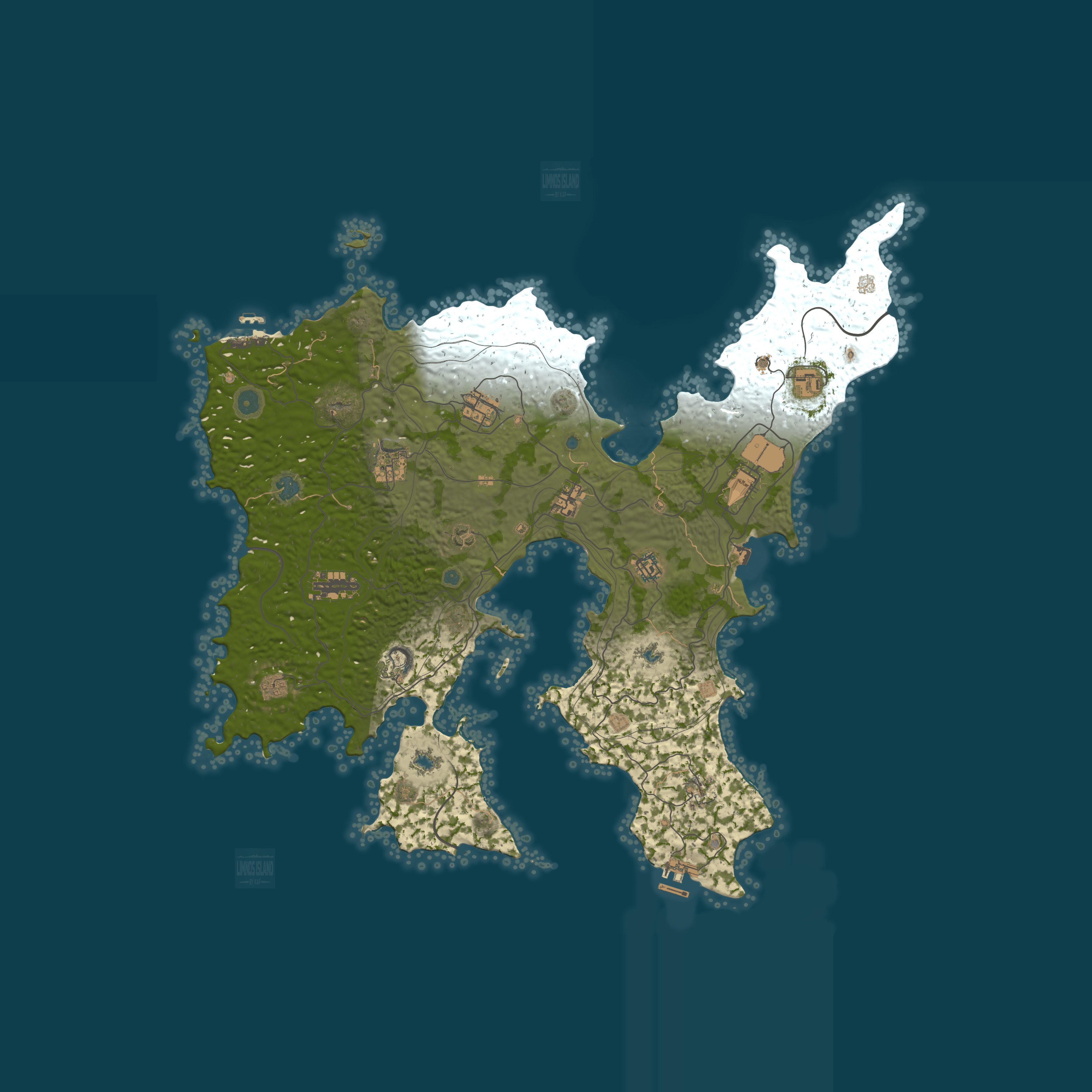 Rust map 5000/1337