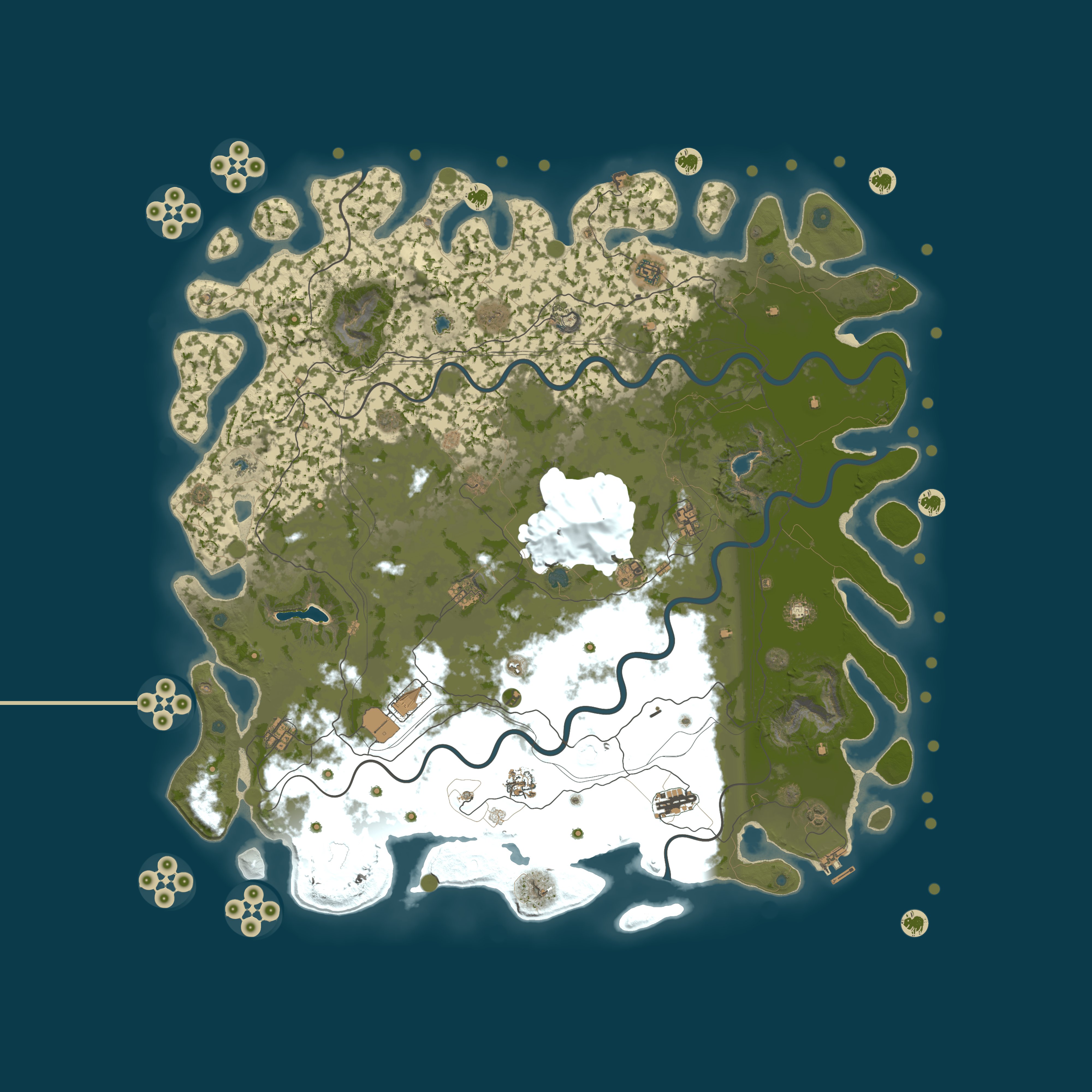 Map for Tims Place PVE 10x /Custom Heli/Bradley/Bots/snipers