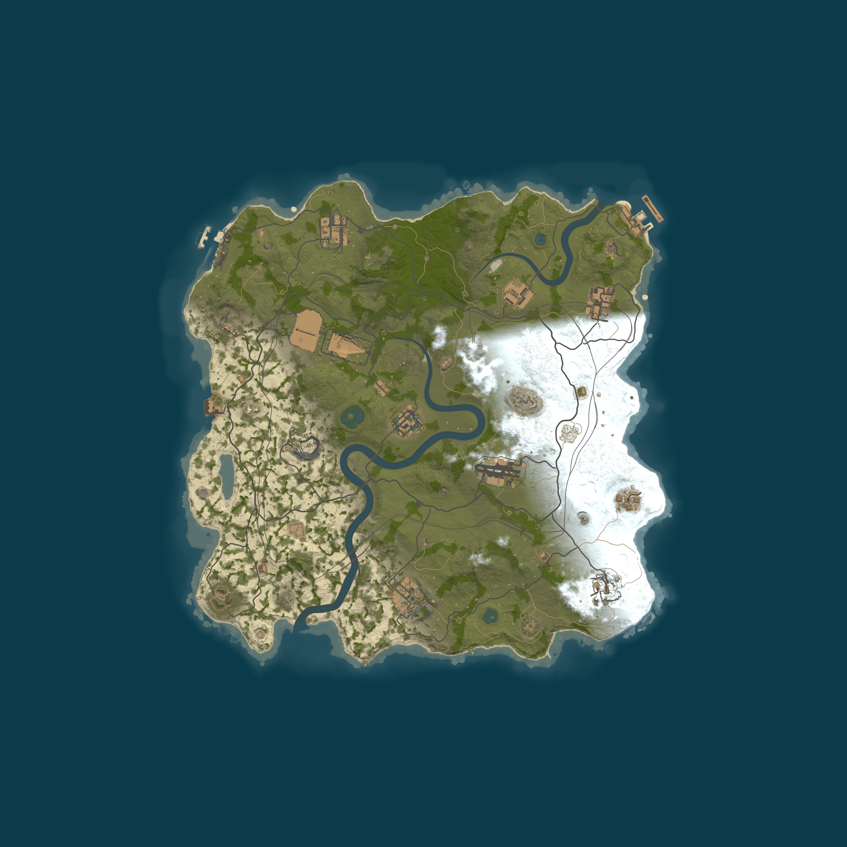 Rust map 3500/1337