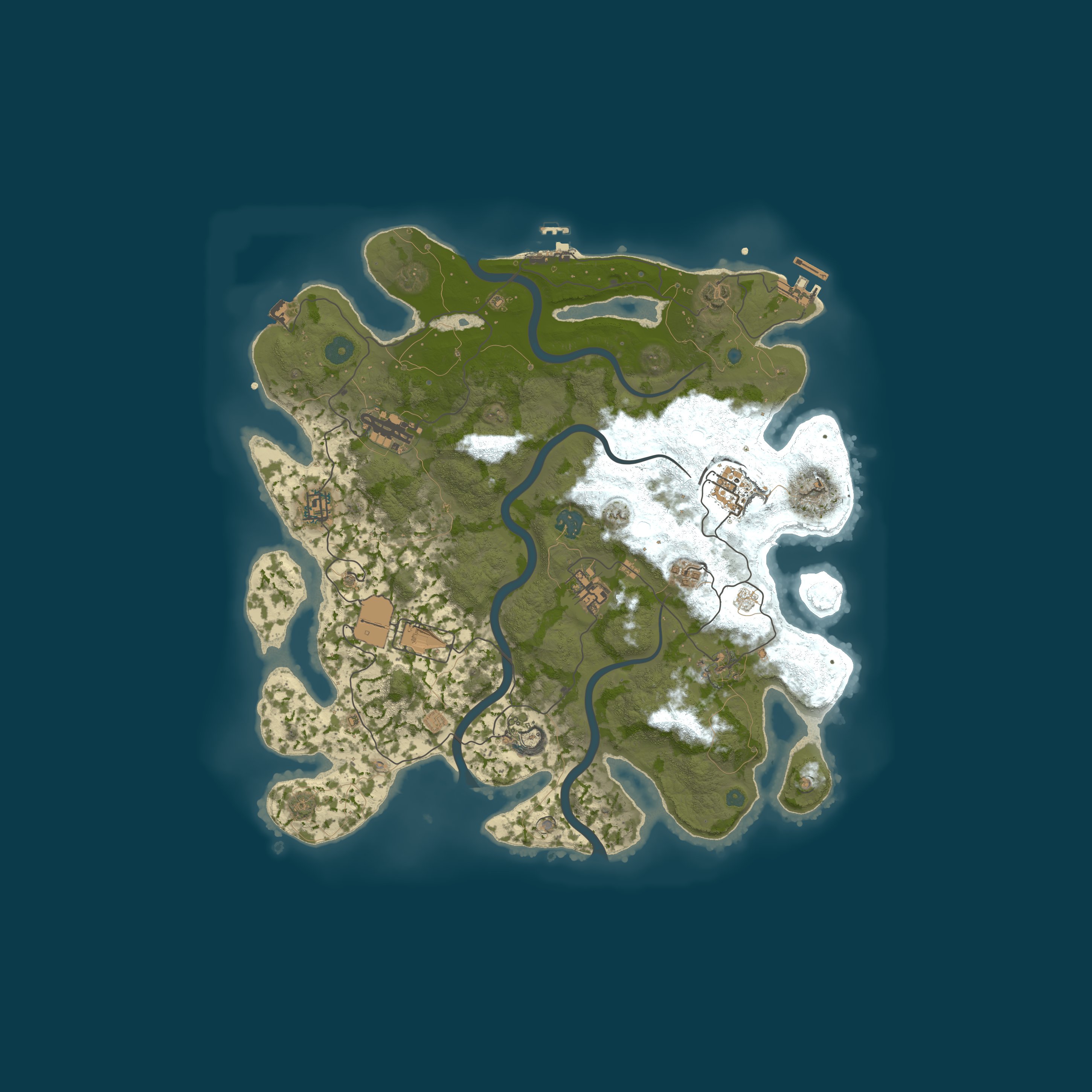 Rust map 3800/1777