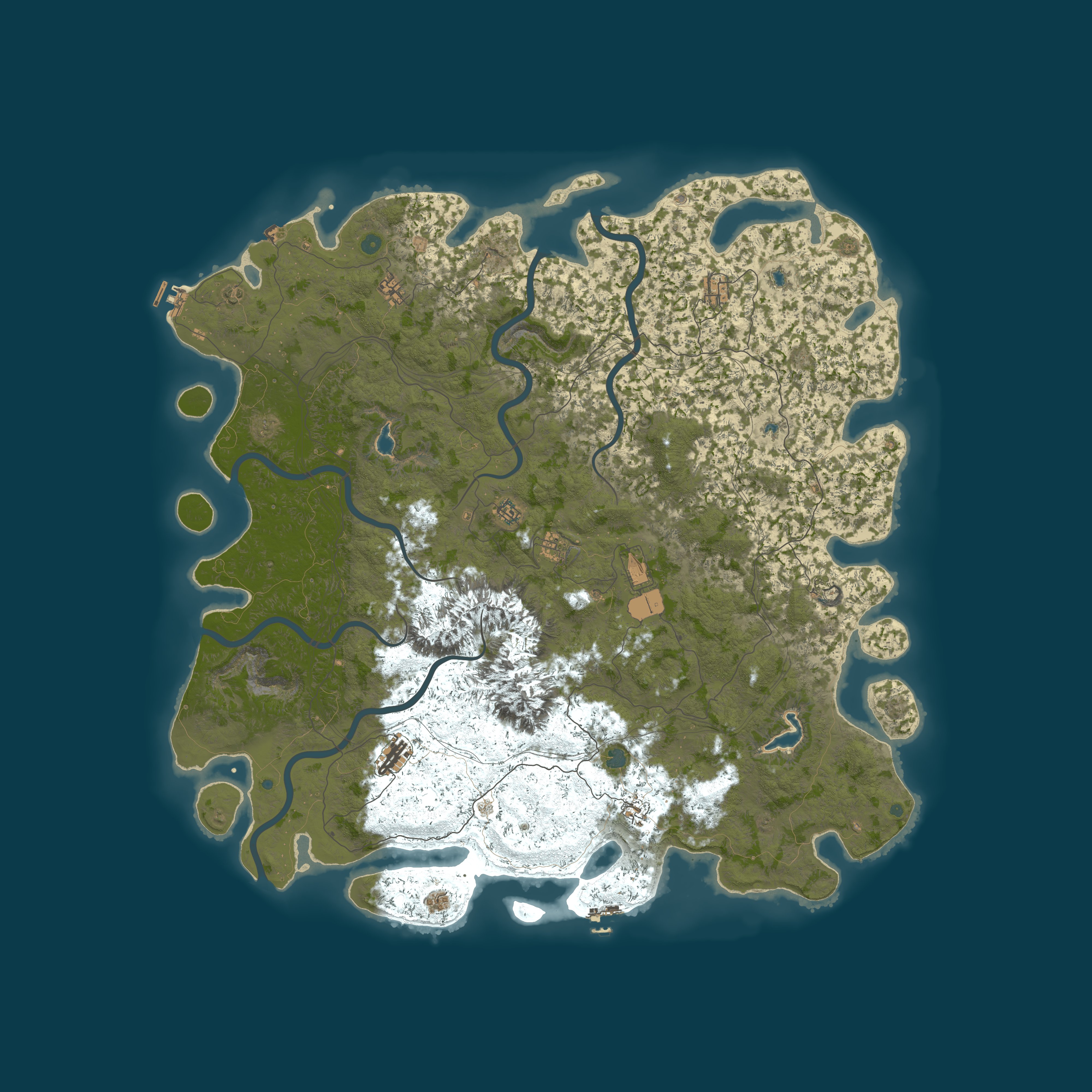 Map for Heliums PvE Server 2 | 2X | 6K-Map