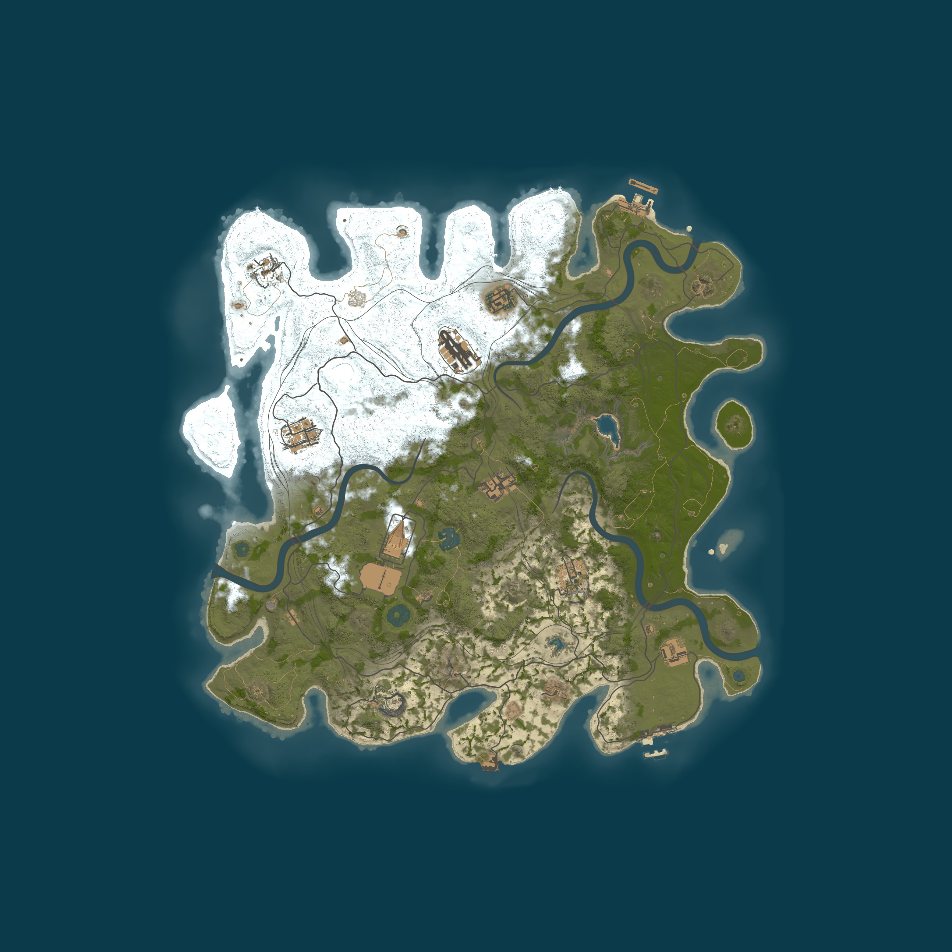Map for Secret Beaver