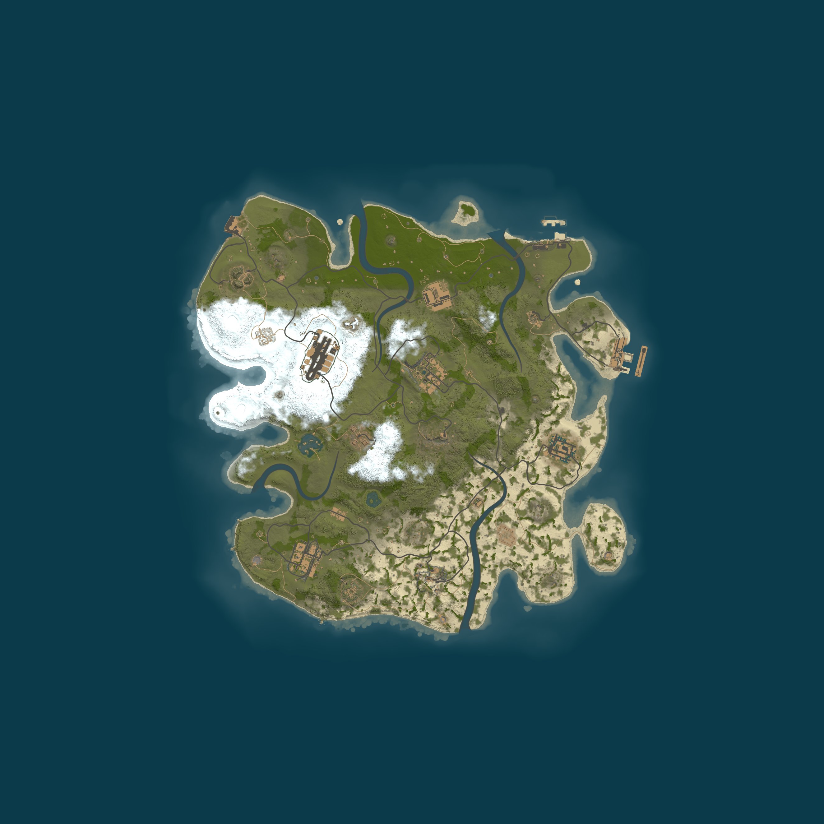 Map for We Do Not Eat Our Allies